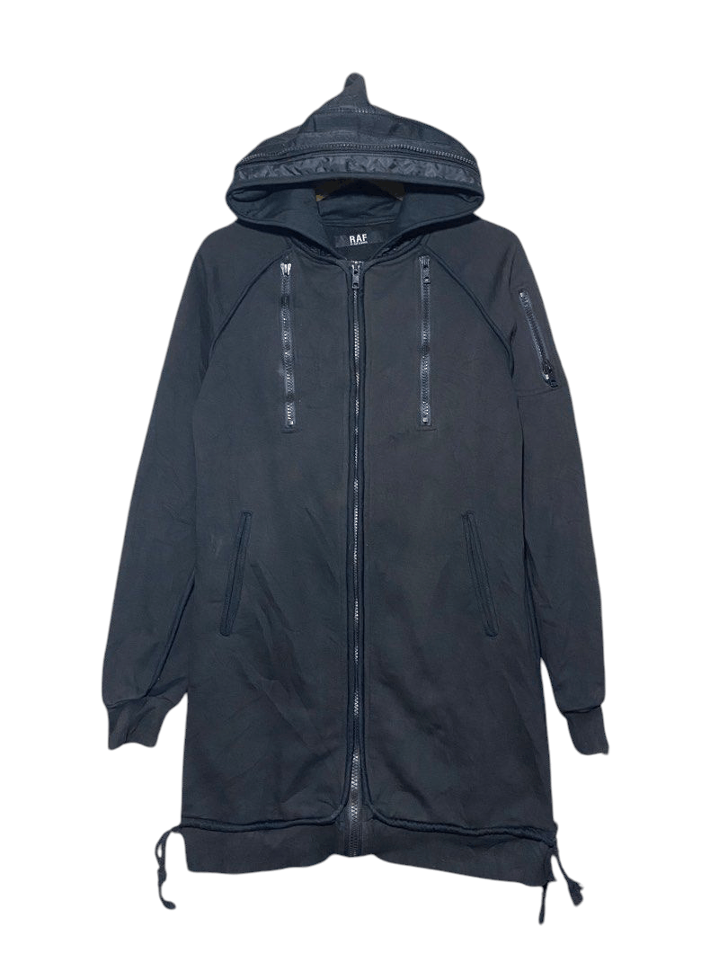 Raf Simons hoodie parka multi zip