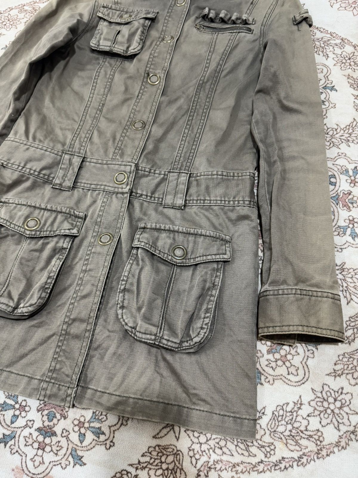 Japanese Brand × Vintage Vintage Upper Break Military Design Parka Jacket Size S / US 4 / IT 40 - 3 Thumbnail