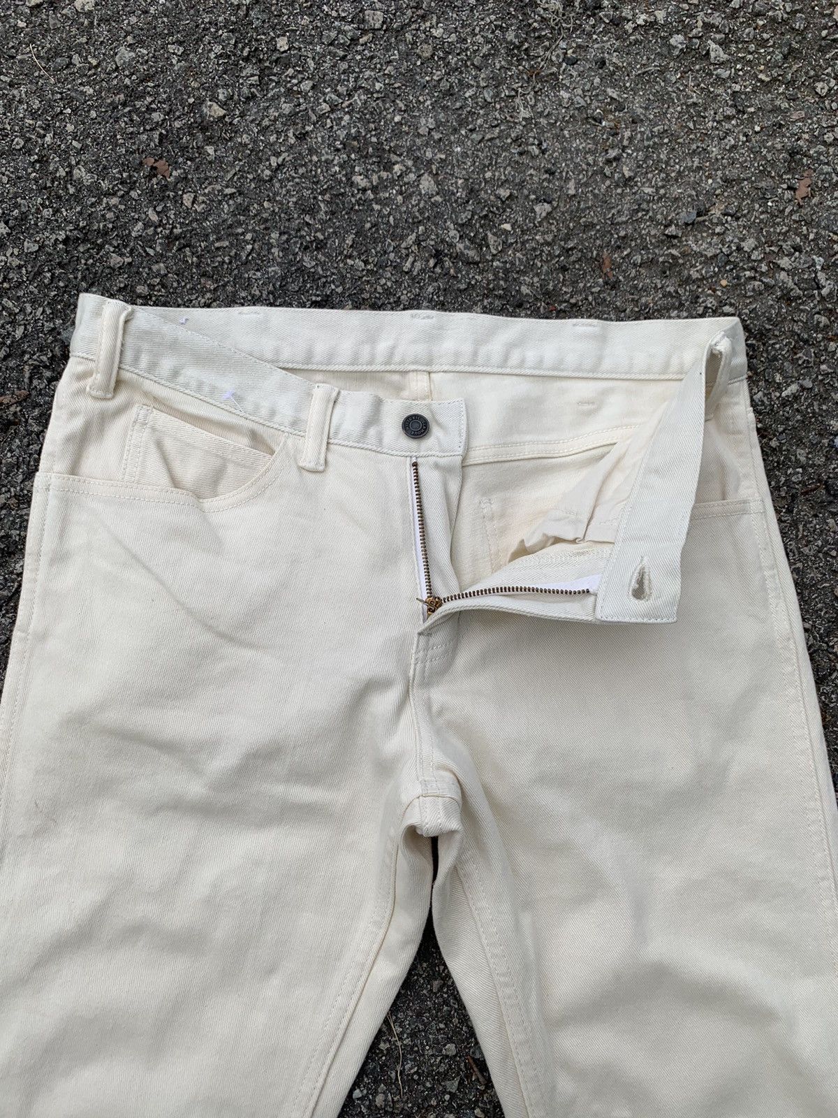 Hysteric Glamour × If Six Was Nine × Japanese Brand Hysteric Glamour White Cream Pants Size US 31 - 9 Thumbnail