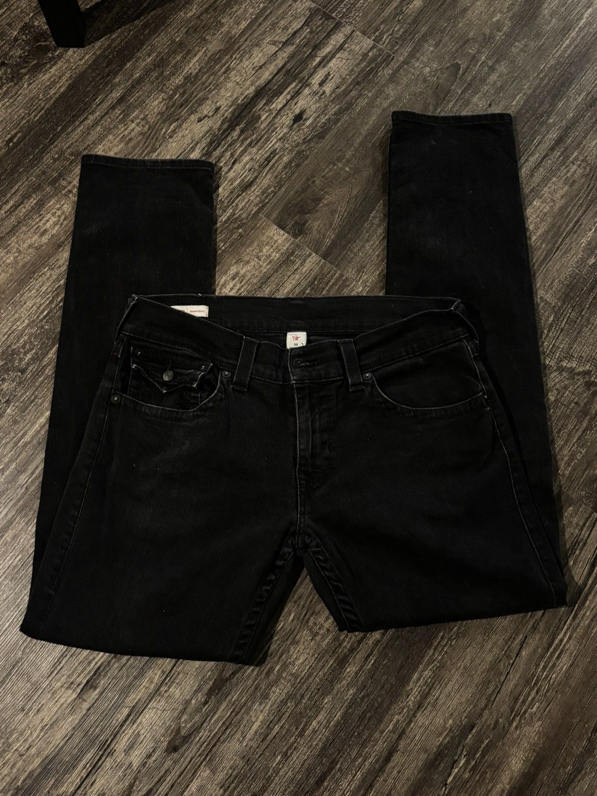 True Religion Black True Religion jeans Size US 34 / EU 50 - 2 Thumbnail
