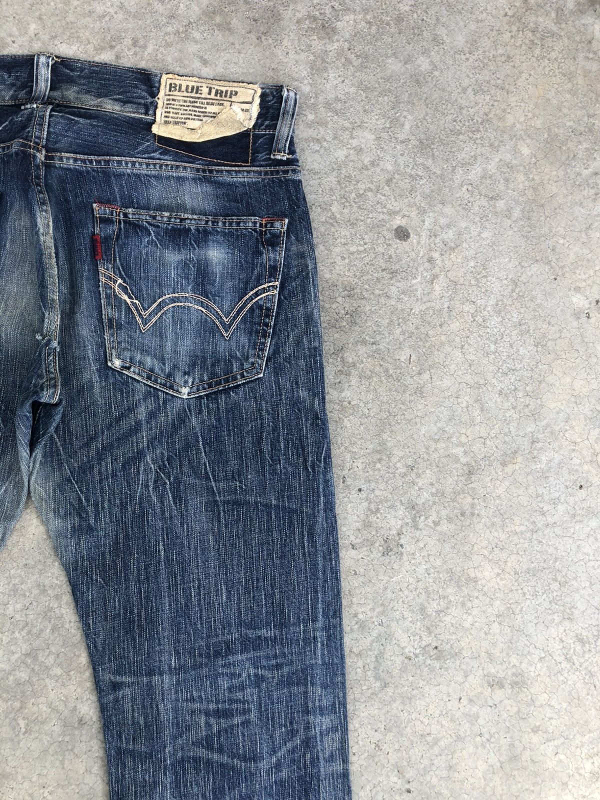 If Six Was Nine Japanese Edwin Flared Jeans Distressed Jeans Size US 34 / EU 50 - 10 Thumbnail