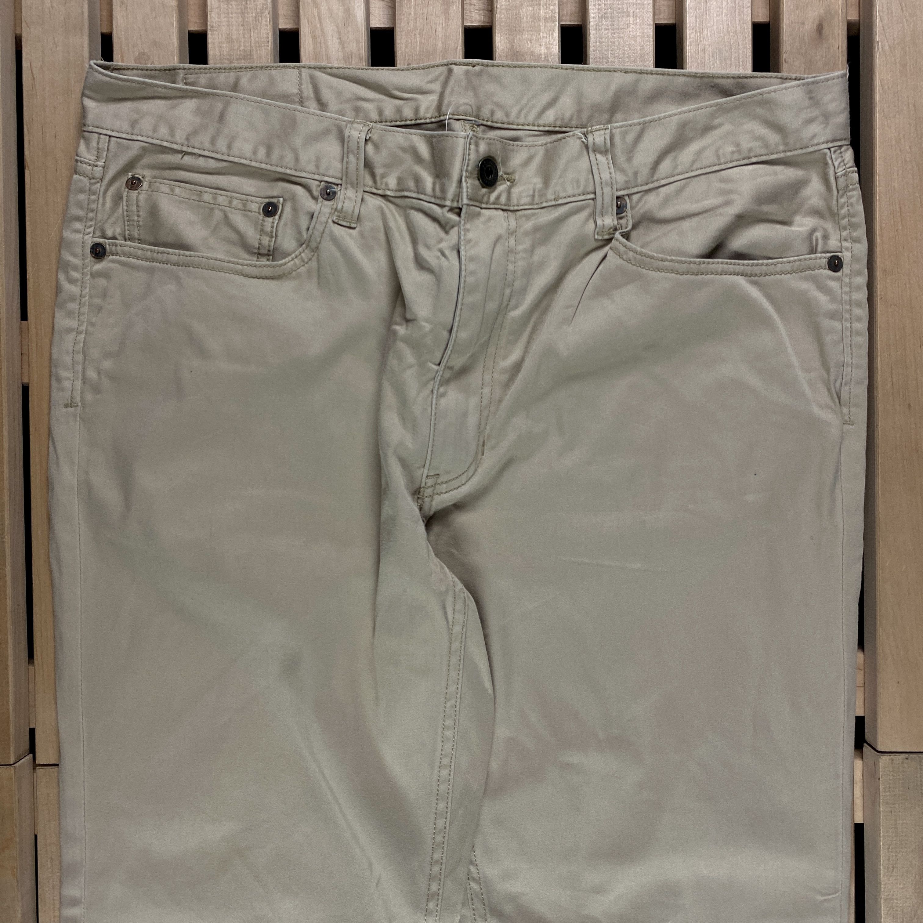 Polo Ralph Lauren × Ralph Lauren Men’s Pants Chinos Polo Ralph Lauren Size 34/30 Beige Size US 34 / EU 50 - 2 Thumbnail