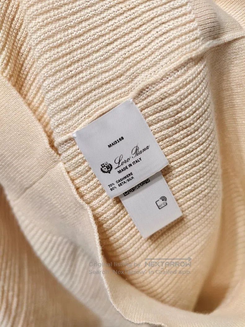 Loro Piana Loro Piana Round neck knitted sweater Size US M / EU 48-50 / 2 - 8 Thumbnail