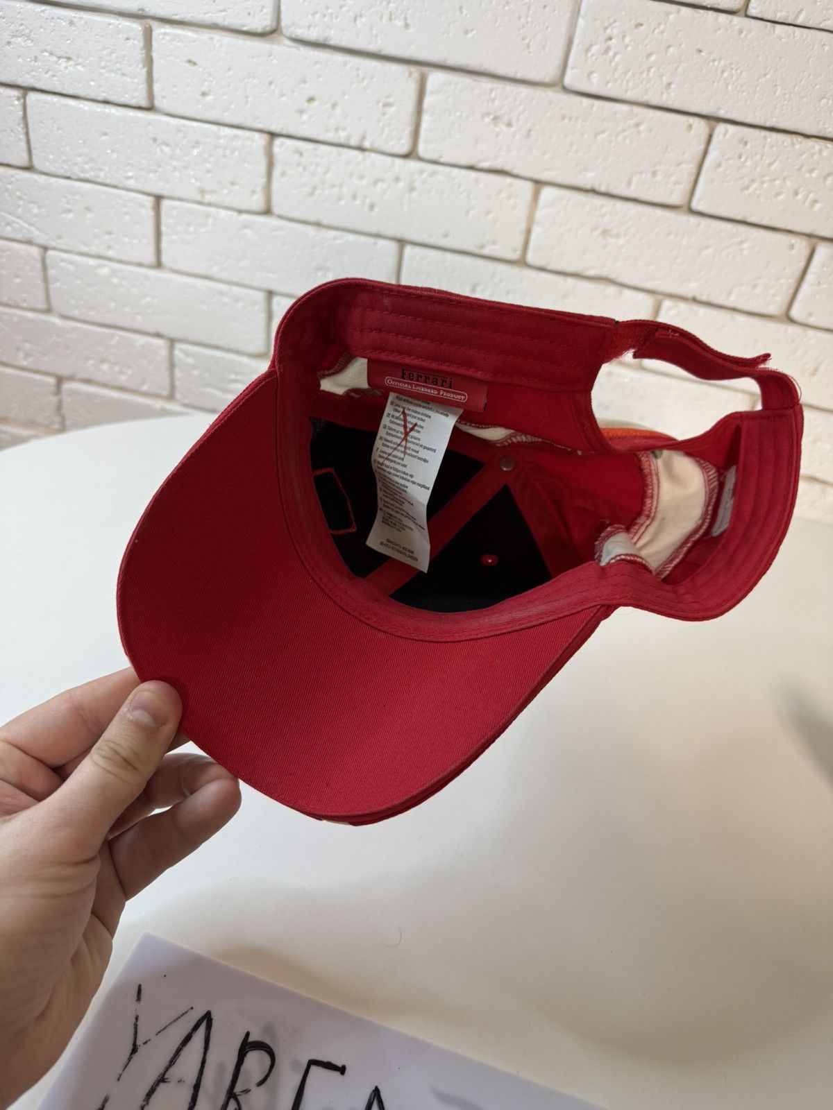 Vintage Ferrari vintage cap hat Size ONE SIZE - 4 Thumbnail