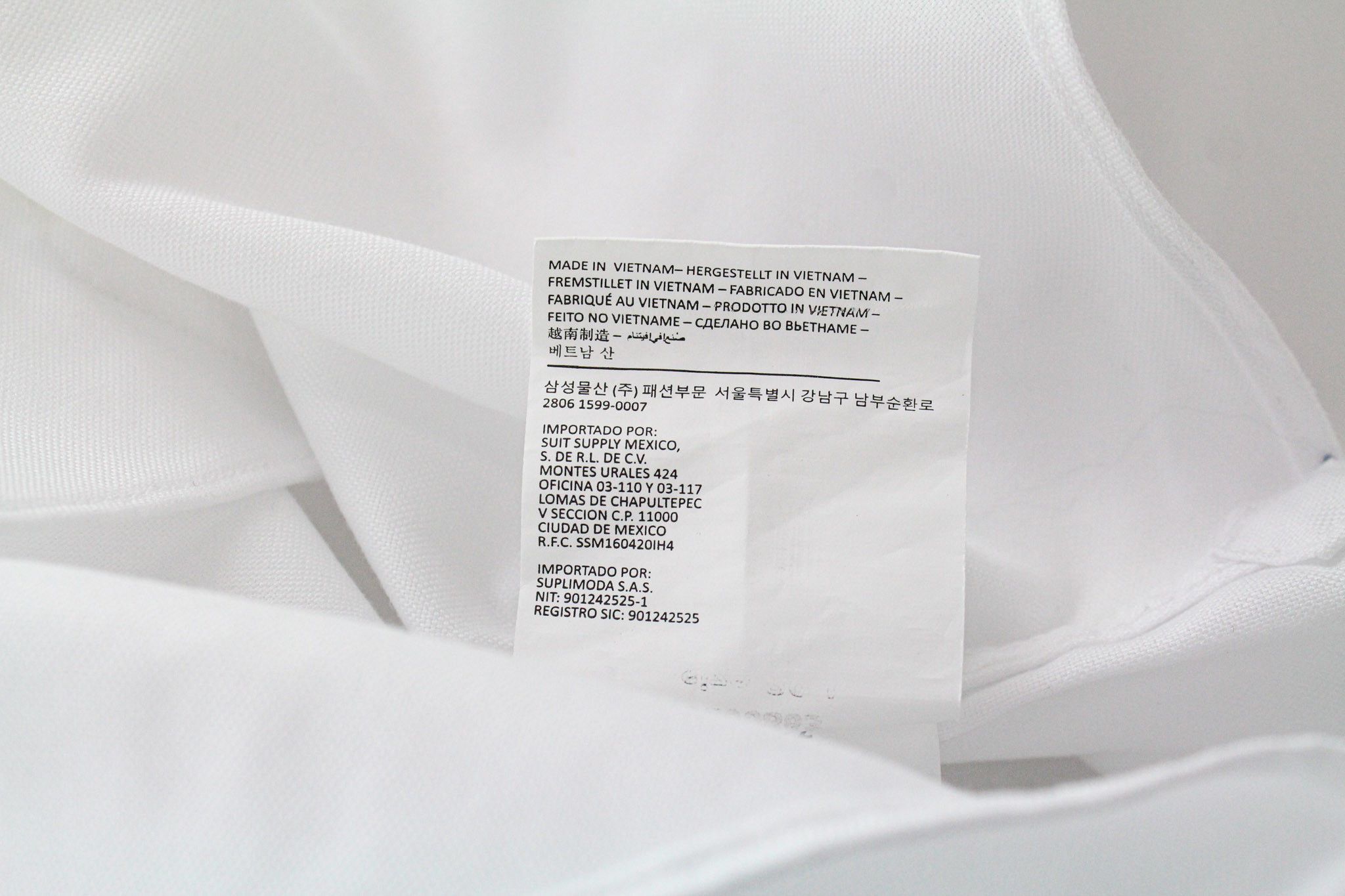 Suitsupply 39L Extra Slim Fit Cotton Formal 72752 Size 40R - 6 Thumbnail