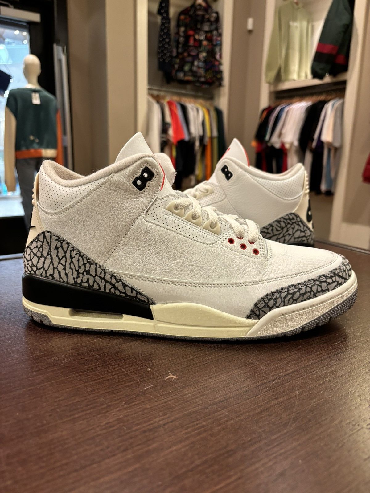 Jordan retro 3 white cement reimagined