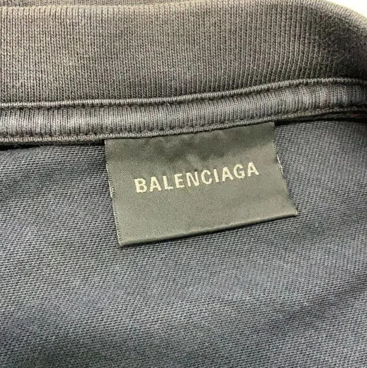 Balenciaga Balenciaga Short Sleeve Logo T. Size US M / EU 48-50 / 2 - 2 Thumbnail