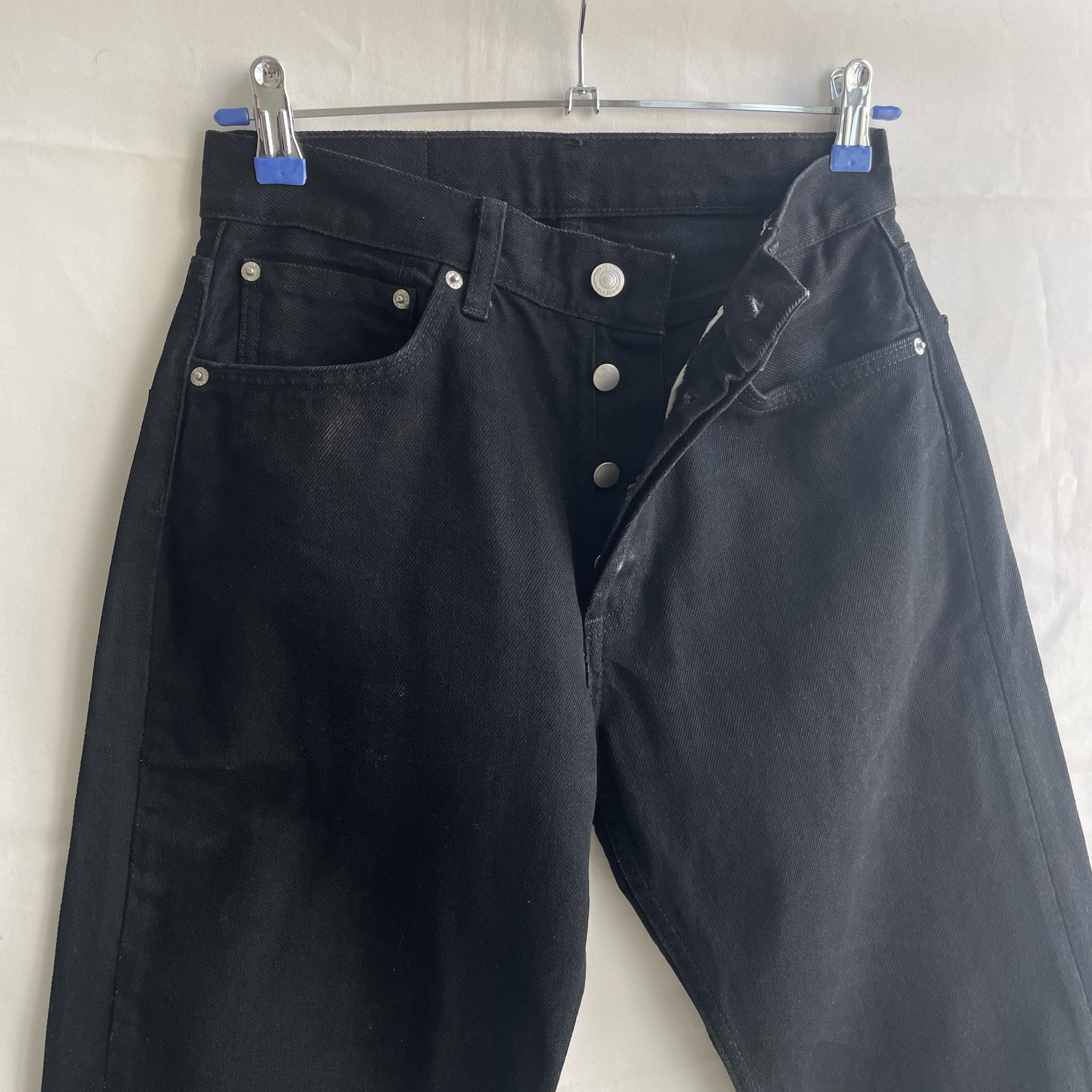 Sandro Sandro Heavy Black Regular Fit Ankle Lenght Denim Size 27 Size US 27 - 5 Thumbnail