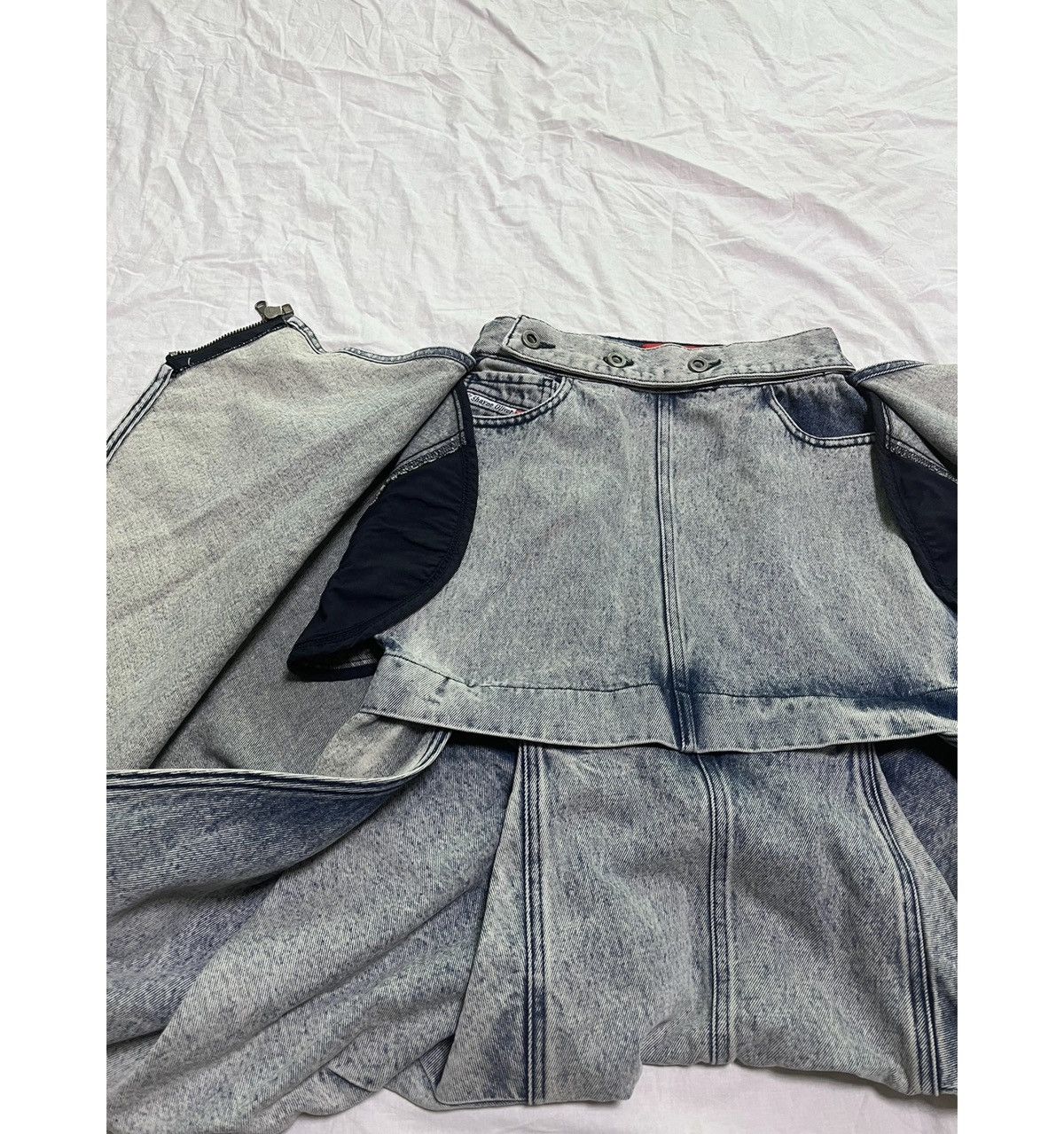 Diesel Shayne Oliver x diesel denim midi skirt Size 28" / US 6 / IT 42 - 2 Thumbnail