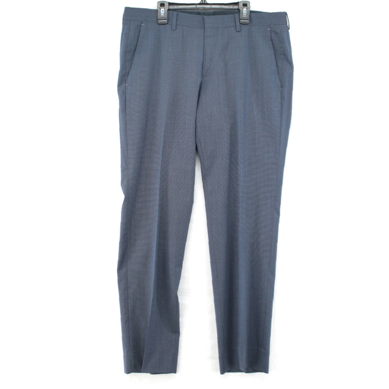 Hugo Boss Hugo Boss Dress Pants Men 36 Slim Gray Office Wear Preppy Size US 36 / EU 52 - 2 Thumbnail