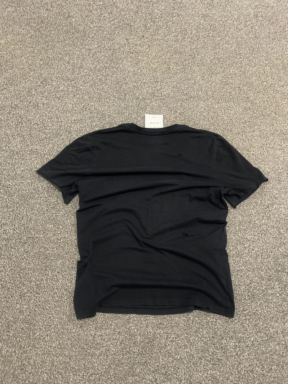 Moschino Moschino Trashed Printed Logo Tshirt Size US M / EU 48-50 / 2 - 2 Thumbnail
