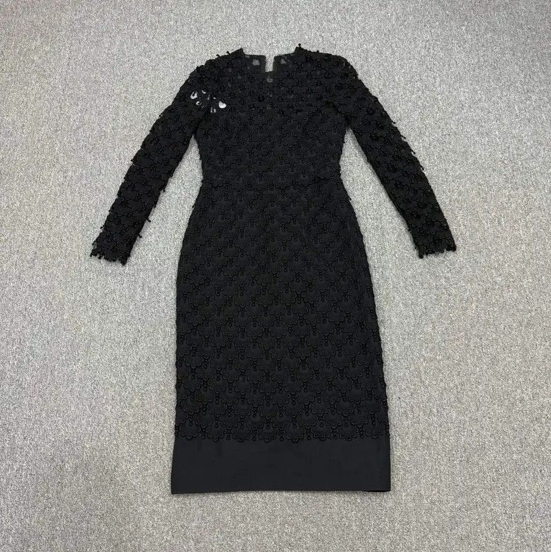 Valentino Valentino Black Polyester Dress for Women 0089 Size M / US 6-8 / IT 42-44 - 1 Thumbnail