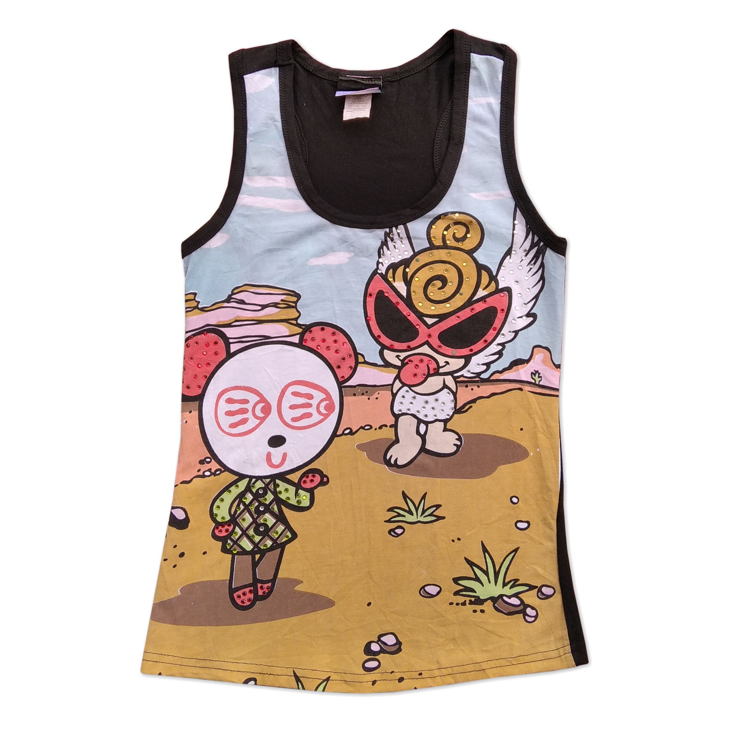 Anna Sui ANNA SUI Hysteric Mini Rhinestone Tanktop Size M / US 6-8 / IT 42-44 - 1 Thumbnail