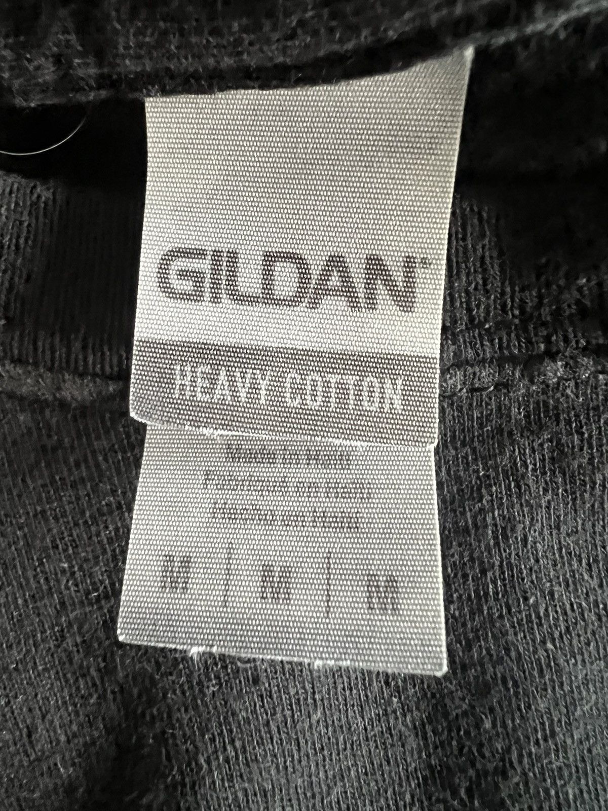 Gildan Gildan Black Blank T-Shirt Size US M / EU 48-50 / 2 - 3 Thumbnail