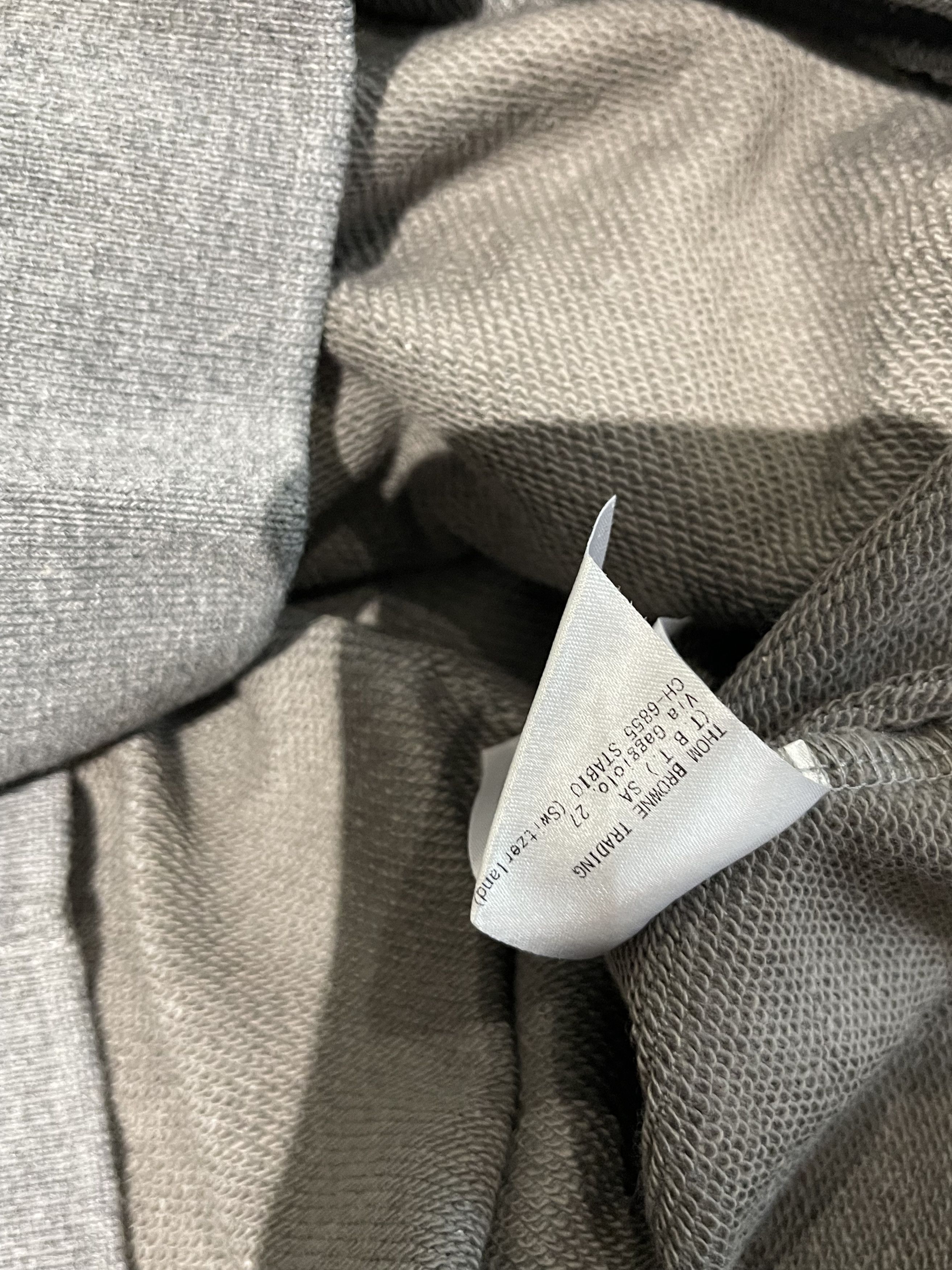 Thom Browne Thom Browne Zip Hoodie Grey Size US L / EU 52-54 / 3 - 9 Thumbnail