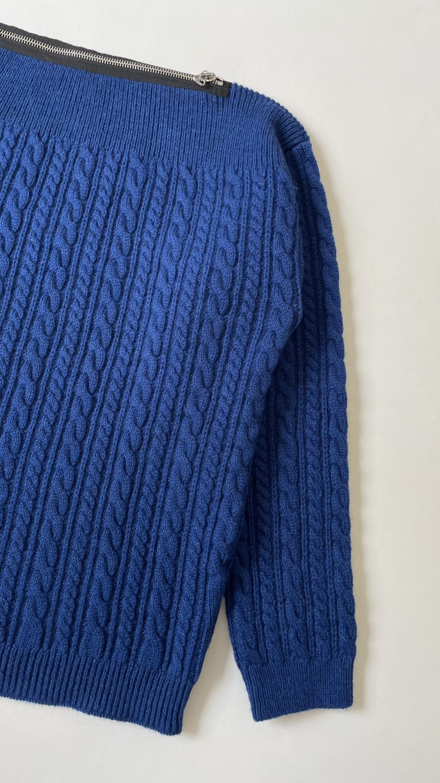 Raf Simons A/W 20 Oversized Cable Knit Sweater Size US M / EU 48-50 / 2 - 7 Thumbnail
