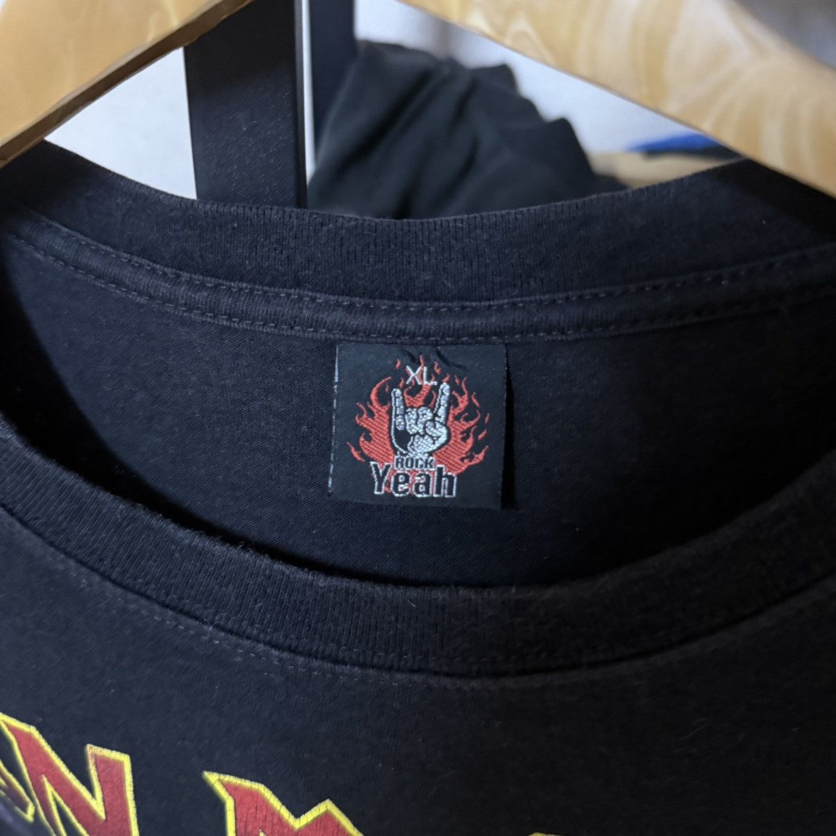 Band Tees Iron Maiden T-shirt Vintage Size US XL / EU 56 / 4 - 3 Thumbnail