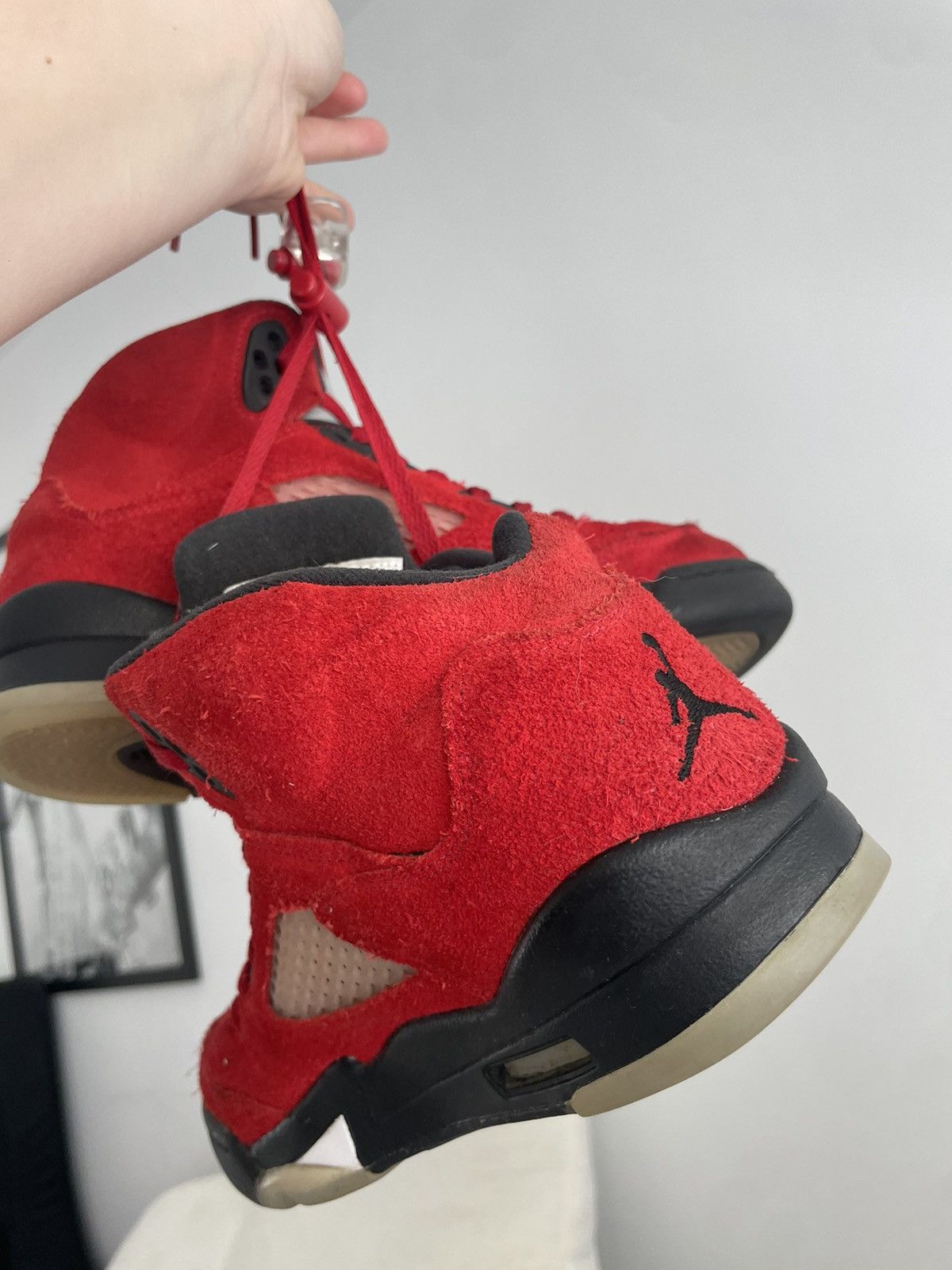 Jordan Brand × Nike FIRE RED JORDAN 5'S Size US 6.5 / IT 36.5 - 7 Thumbnail