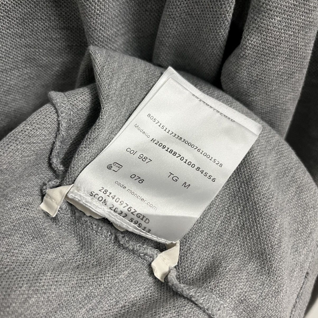 Moncler Moncler Polo Shirt Long Sleeve Size US M / EU 48-50 / 2 - 9 Thumbnail