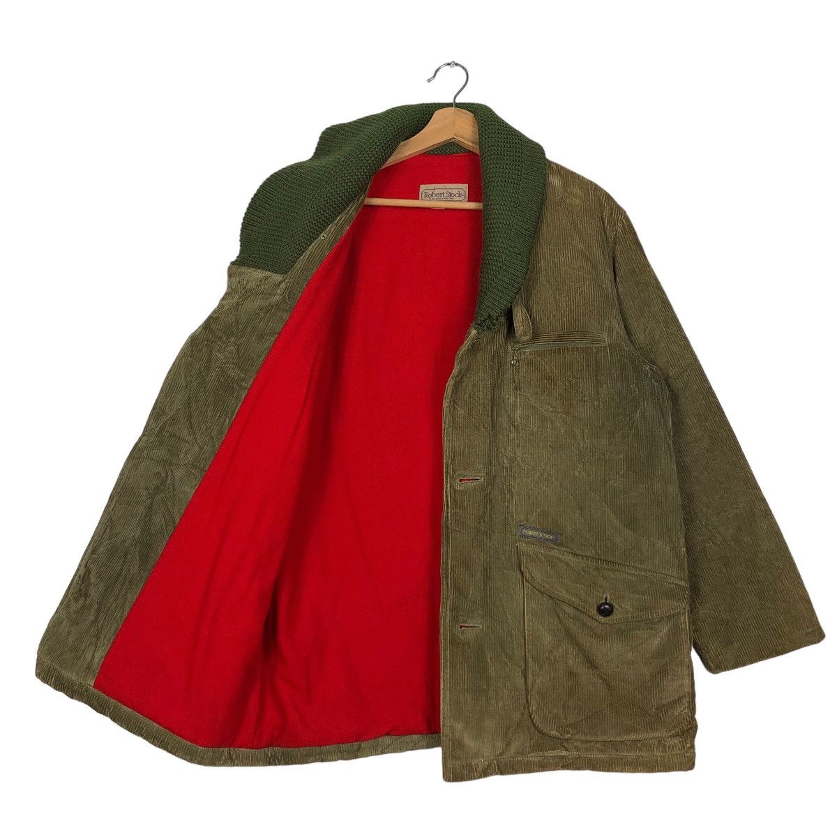 Vintage 🔥80’s True Vintage Corduroy Chore Jacket Robert Stock Cargo Size US L / EU 52-54 / 3 - 8 Thumbnail