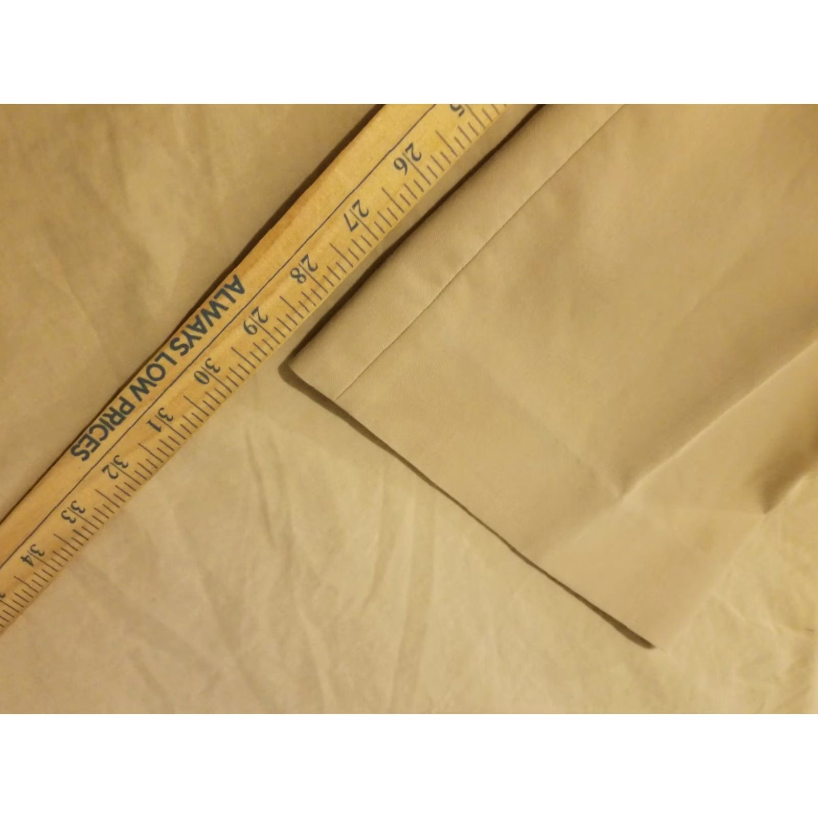 Talbots Womens Talbots Pants Chino Cotton Beige 12 Vintage? Size 34" / US 12 / IT 48 - 8 Thumbnail