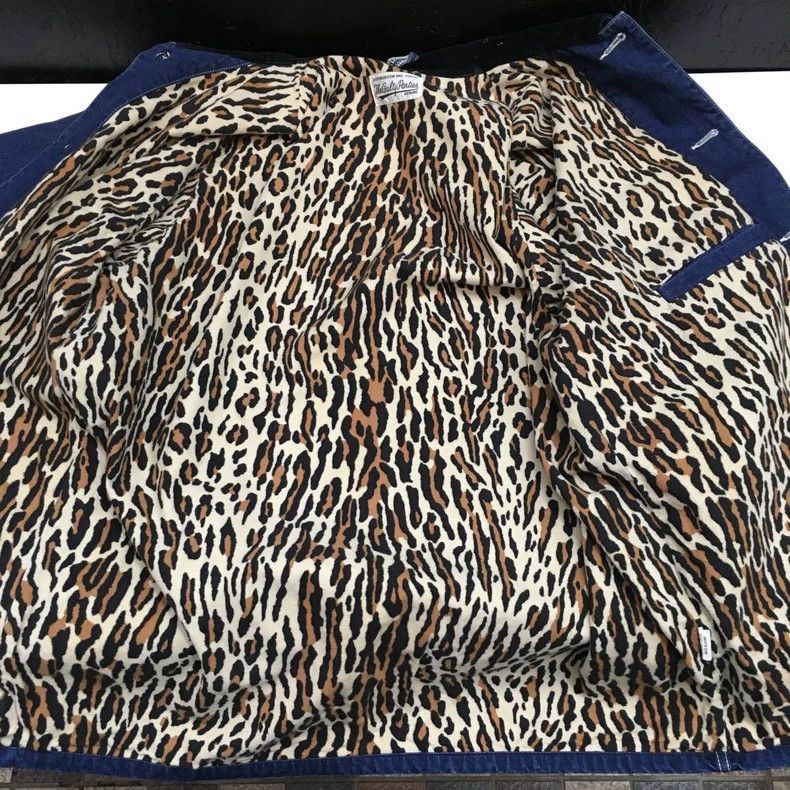 Wacko Maria wacko maria Leopard print denim jacket 2503-Nextarrow Size US XL / EU 56 / 4 - 6 Thumbnail