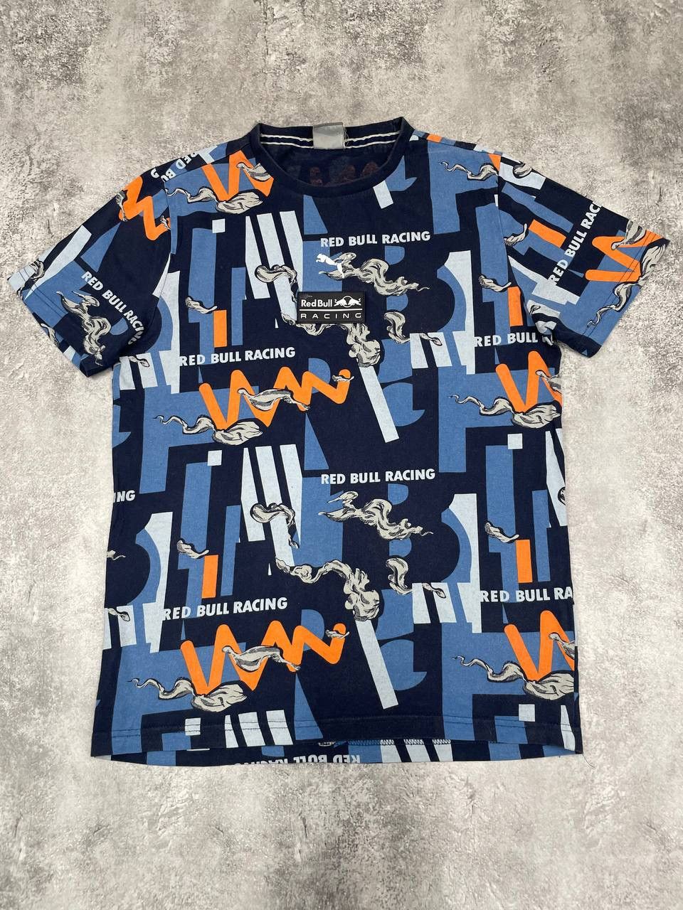 Puma Puma Red Bull Racing Men Graphic T-Shirt Blue Size M Size US M / EU 48-50 / 2 - 1 Thumbnail