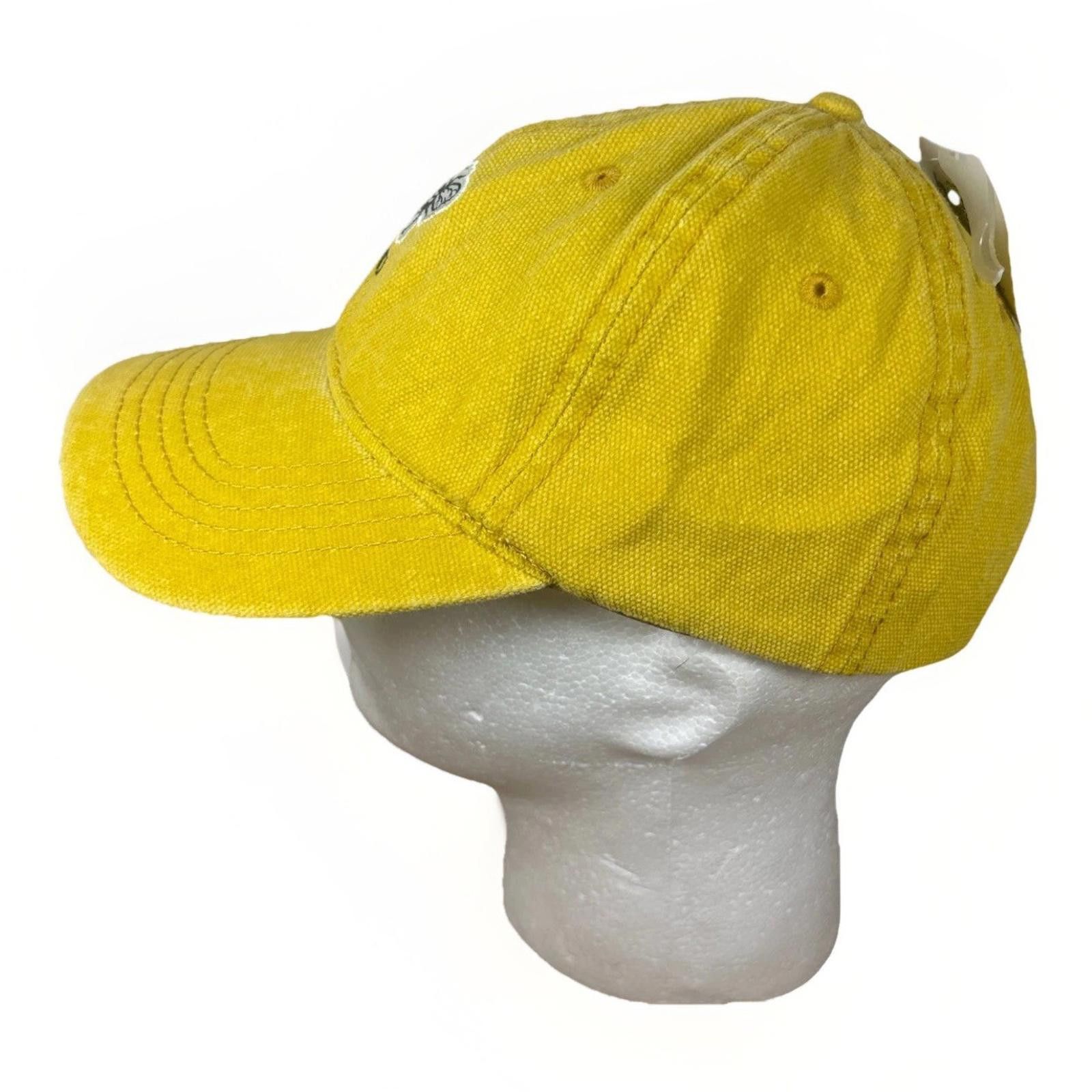 Designer BE KIND Hat Strapback Adjustable Yellow Ball Cap Buckle Size ONE SIZE - 2 Thumbnail