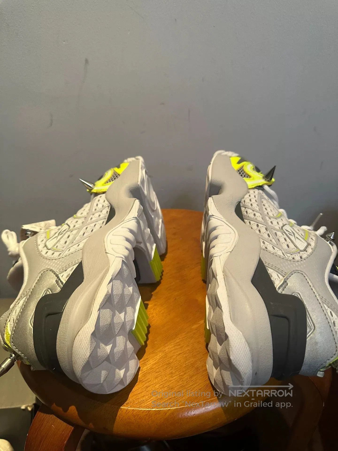 Vetements vetements reebok collaboration studded running shoes. Size US 6.5 / EU 39-40 - 3 Thumbnail