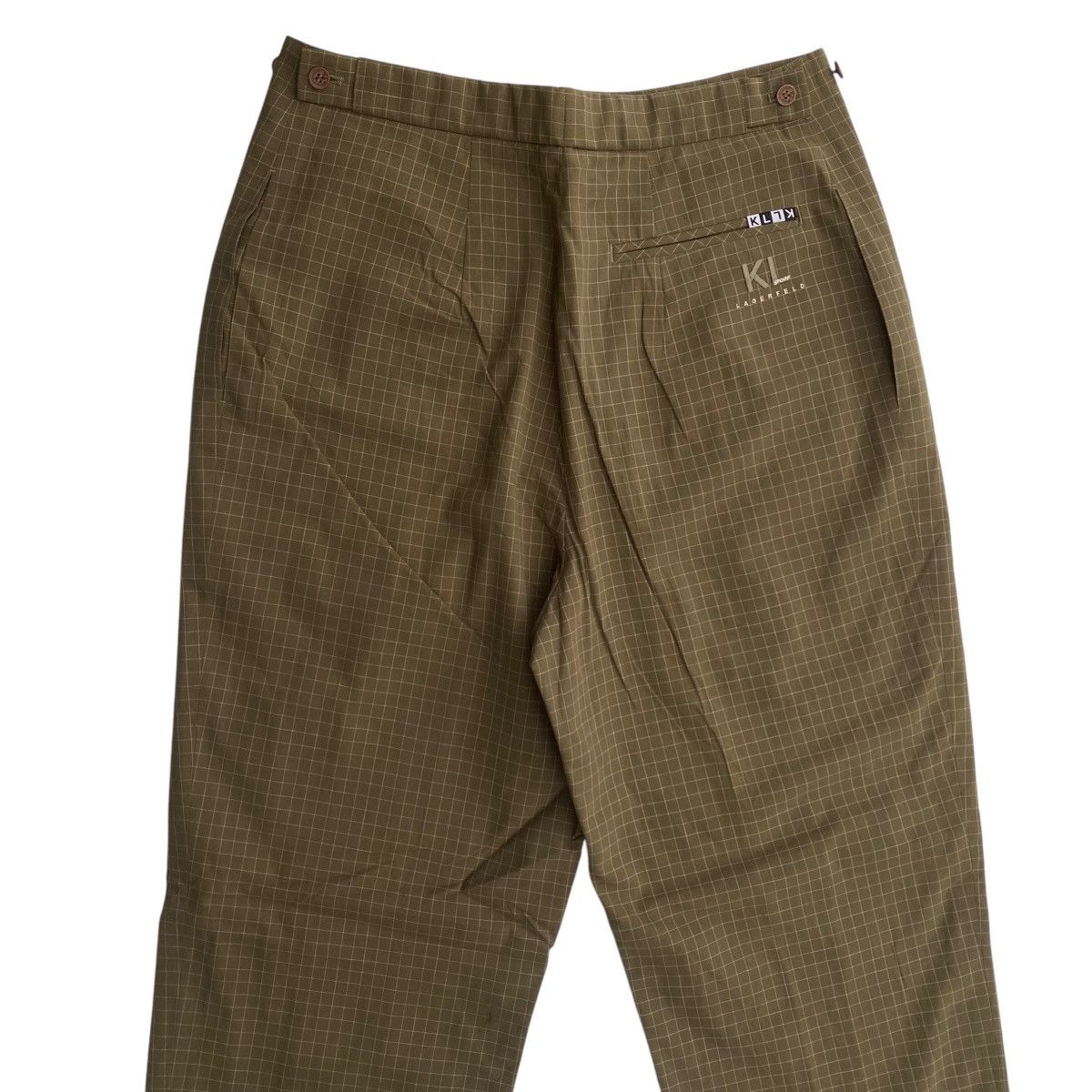 Designer × Karl Lagerfeld × Vintage Vintage KARL LAGERFELD Golf Plaid Chinos Pant Sz28 Size US 28 / EU 44 - 5 Thumbnail