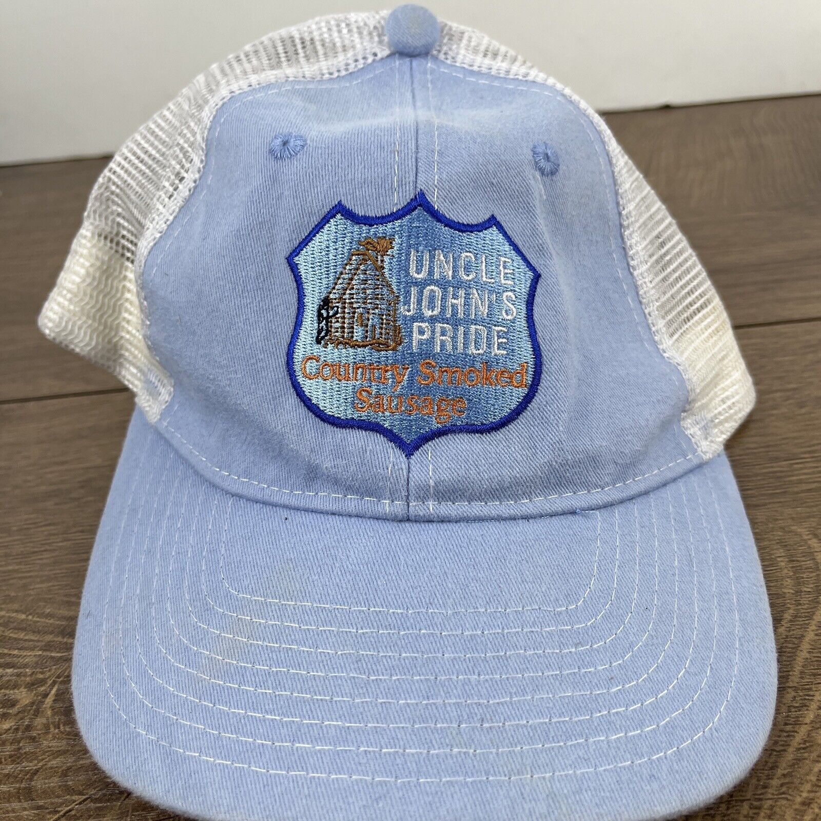 Other Uncle Johns Pride Hat Country Smoked Sausage Blue Hat Adjust Size ONE SIZE - 6 Thumbnail