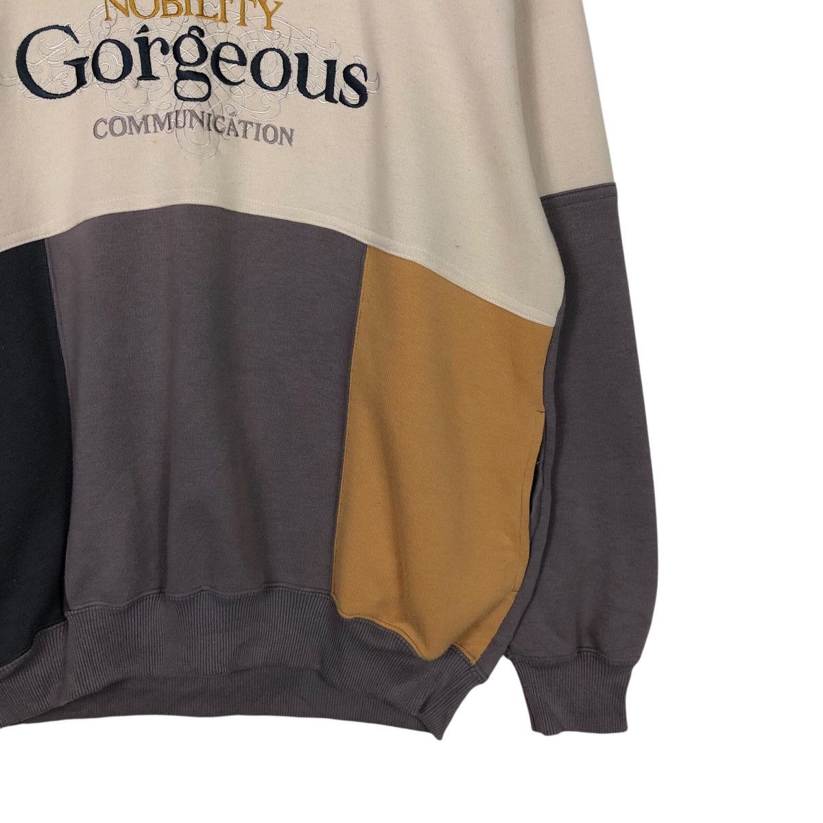Japanese Brand 📌Vintage Sweatshirt Nobility Gorgeous Big Logo Issey Miyake Size US L / EU 52-54 / 3 - 6 Thumbnail