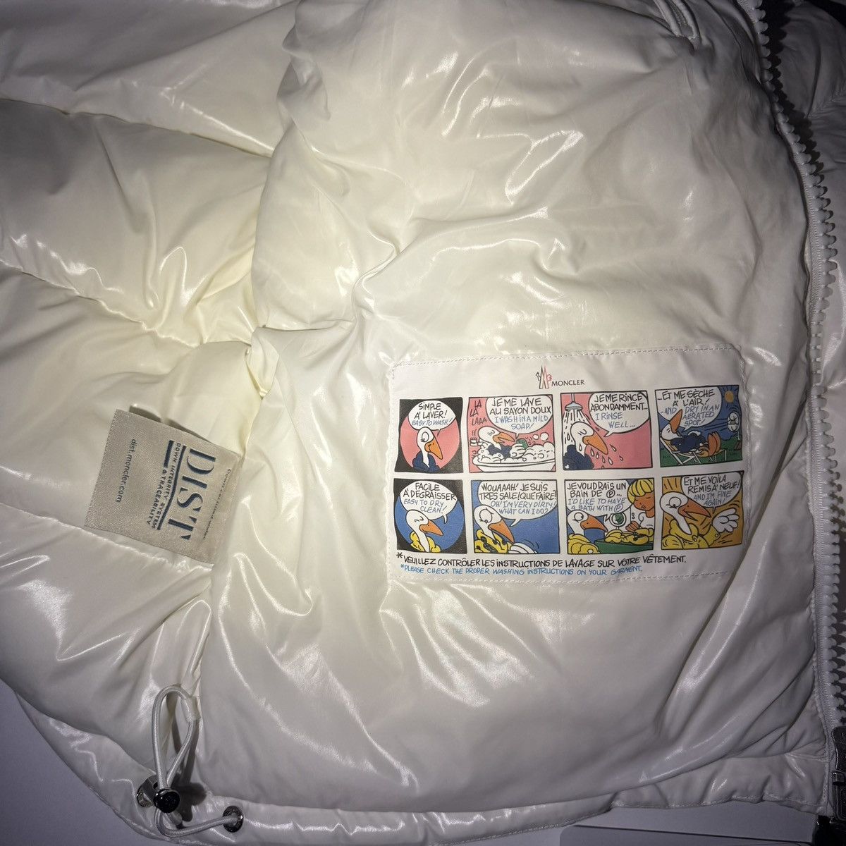 Moncler White Moncler Puffer Jacket Size US L / EU 52-54 / 3 - 9 Thumbnail