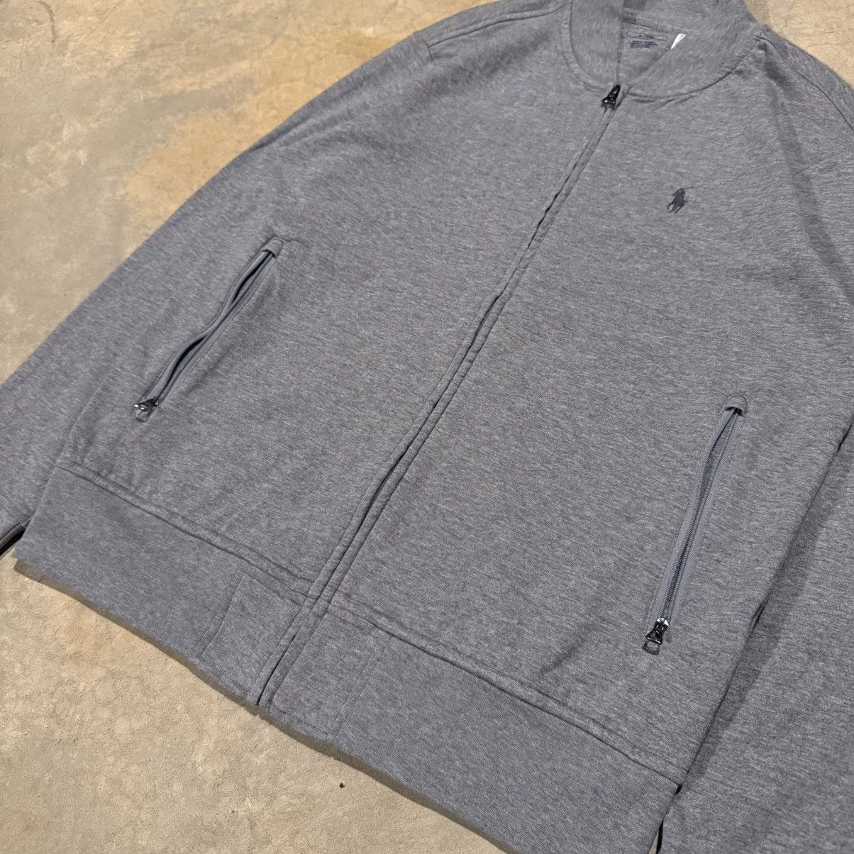Polo Ralph Lauren Polo Ralph Lauren Zip Up Cotton Warmup Bomber Sweatshirt Size US M / EU 48-50 / 2 - 4 Thumbnail