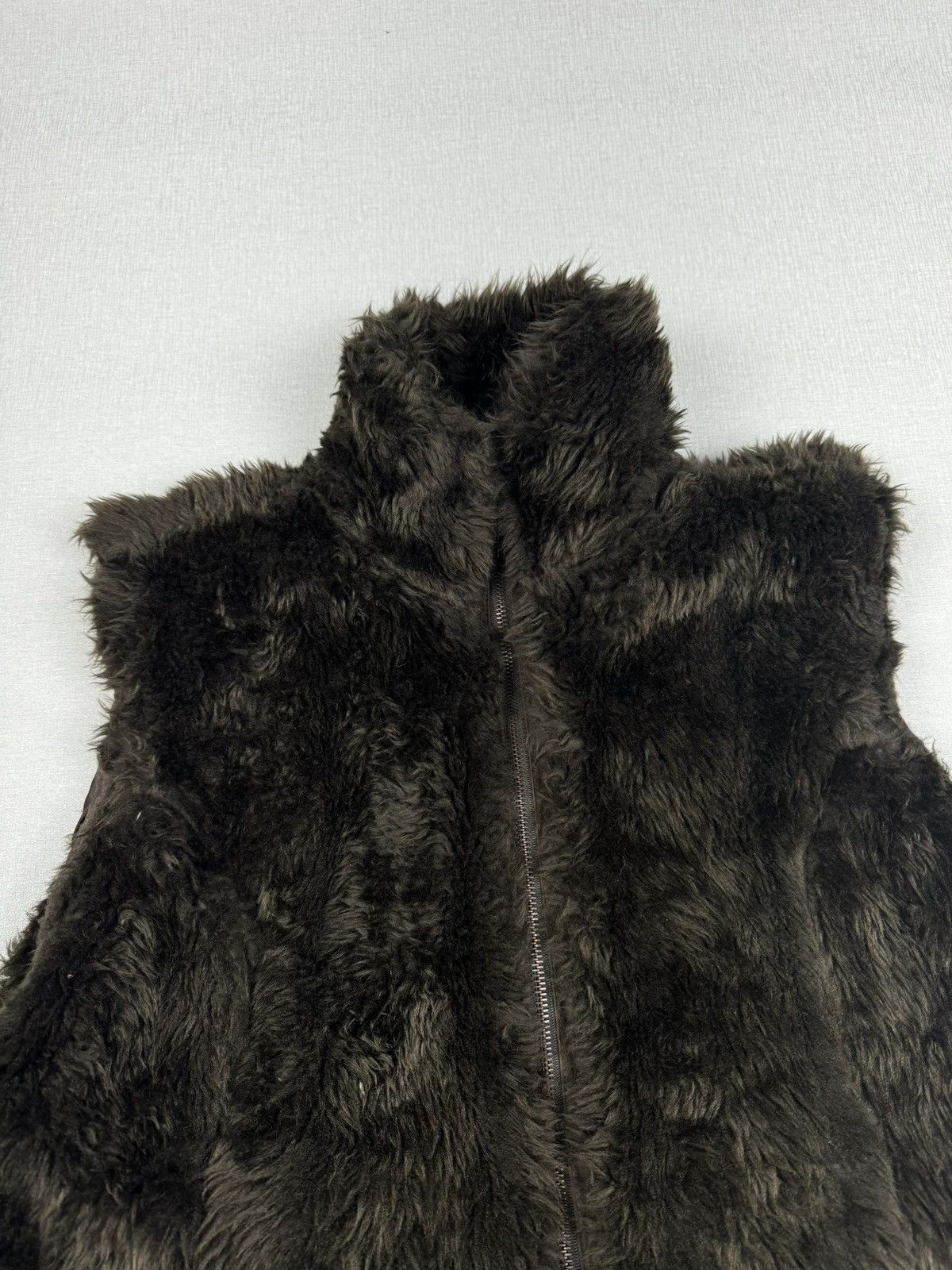 Vintage Vintage Bar Code Fur Vest Rare Jacket women’s size UK 18 Size XL / US 12-14 / IT 48-50 - 3 Thumbnail