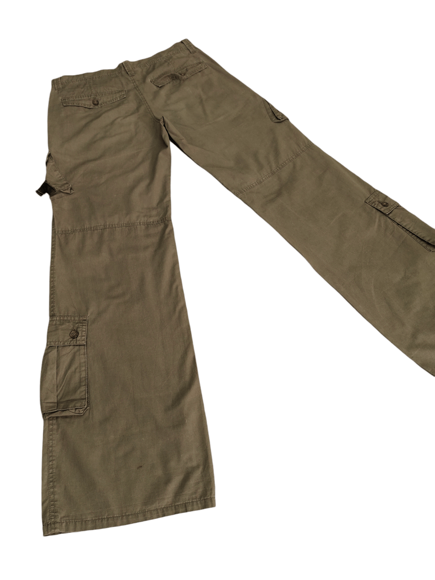 Tornado Mart Flare Pants Tornado Mart Multi Cargo Bondage Punk Bootcut Size US 32 / EU 48 - 15 Thumbnail