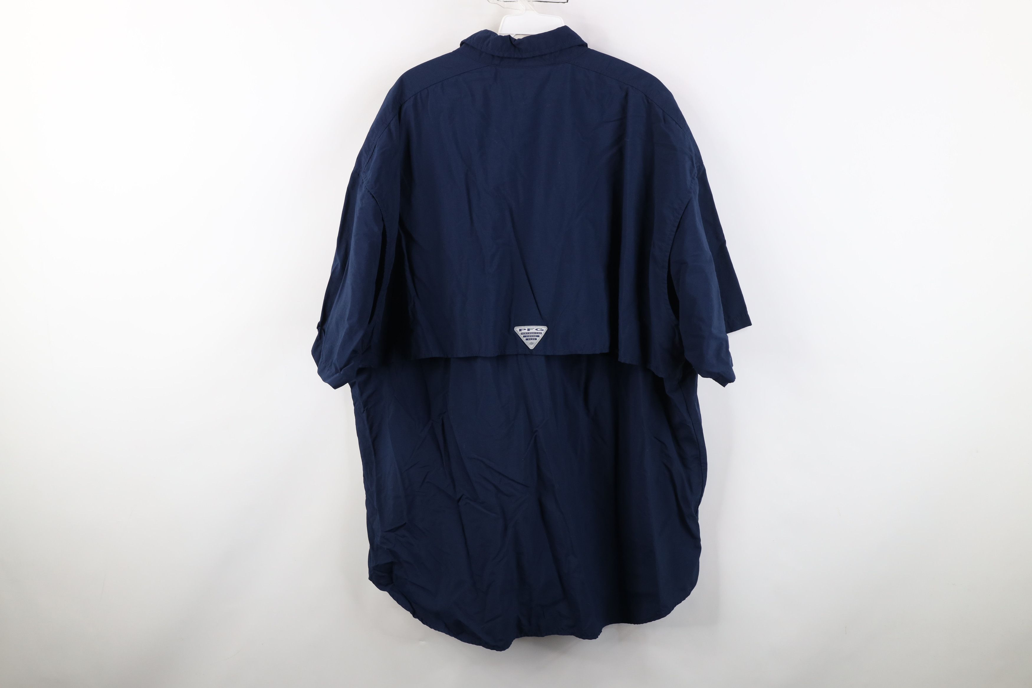 Columbia Columbia PFG Fishing Short Sleeve Collared Button Down Shirt Size US XXL / EU 58 / 5 - 13 Thumbnail