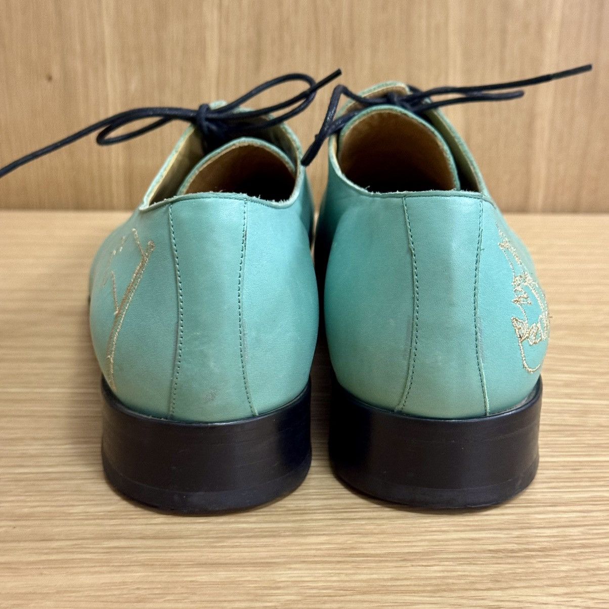 Other Mascolori x Hotel New York Limited Edition Mint Green Derby Size US 12 / EU 45 - 9 Thumbnail