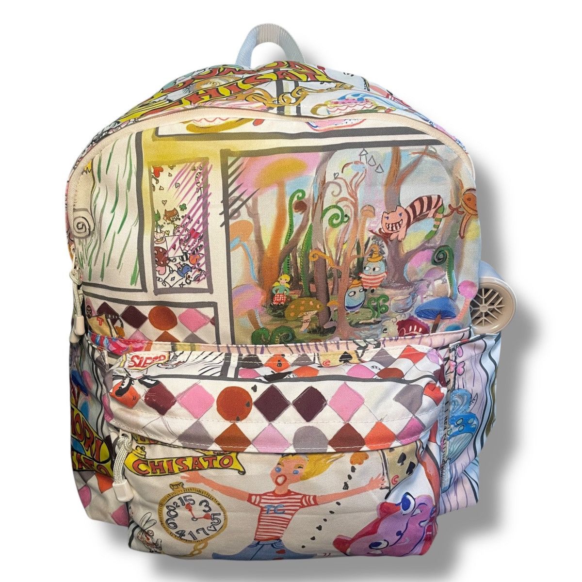 Tsumori Chisato RARE Tsumori Chisato AOP Multicolor Big Backpack Size ONE SIZE - 4 Thumbnail