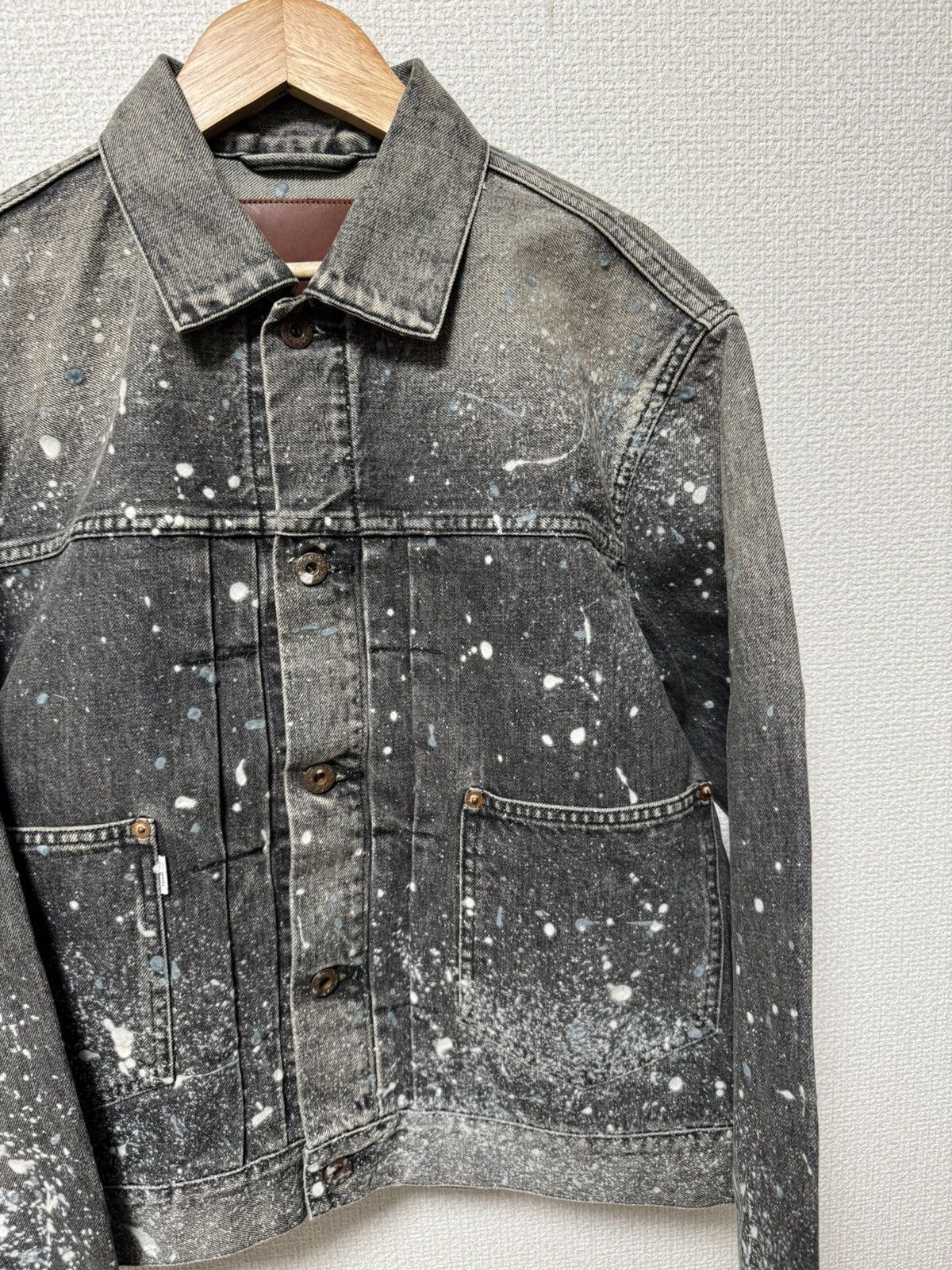 Other Sugarhill 24AW Molded Denim Jacket Size US S / EU 44-46 / 1 - 2 Thumbnail