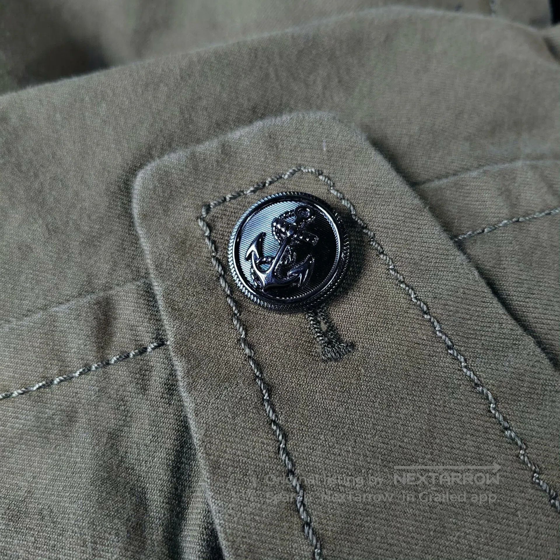 Sacai Sacai Olive Green Windbreaker Coat. Size US L / EU 52-54 / 3 - 3 Thumbnail