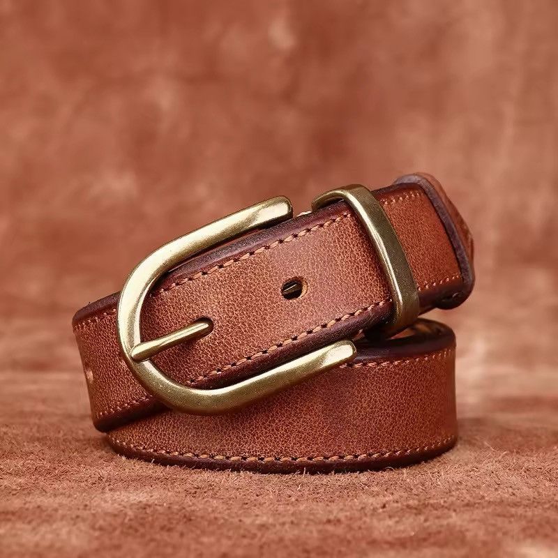 Japanese Brand × Leather Genuine Leather Belt Size ONE SIZE - 2 Thumbnail