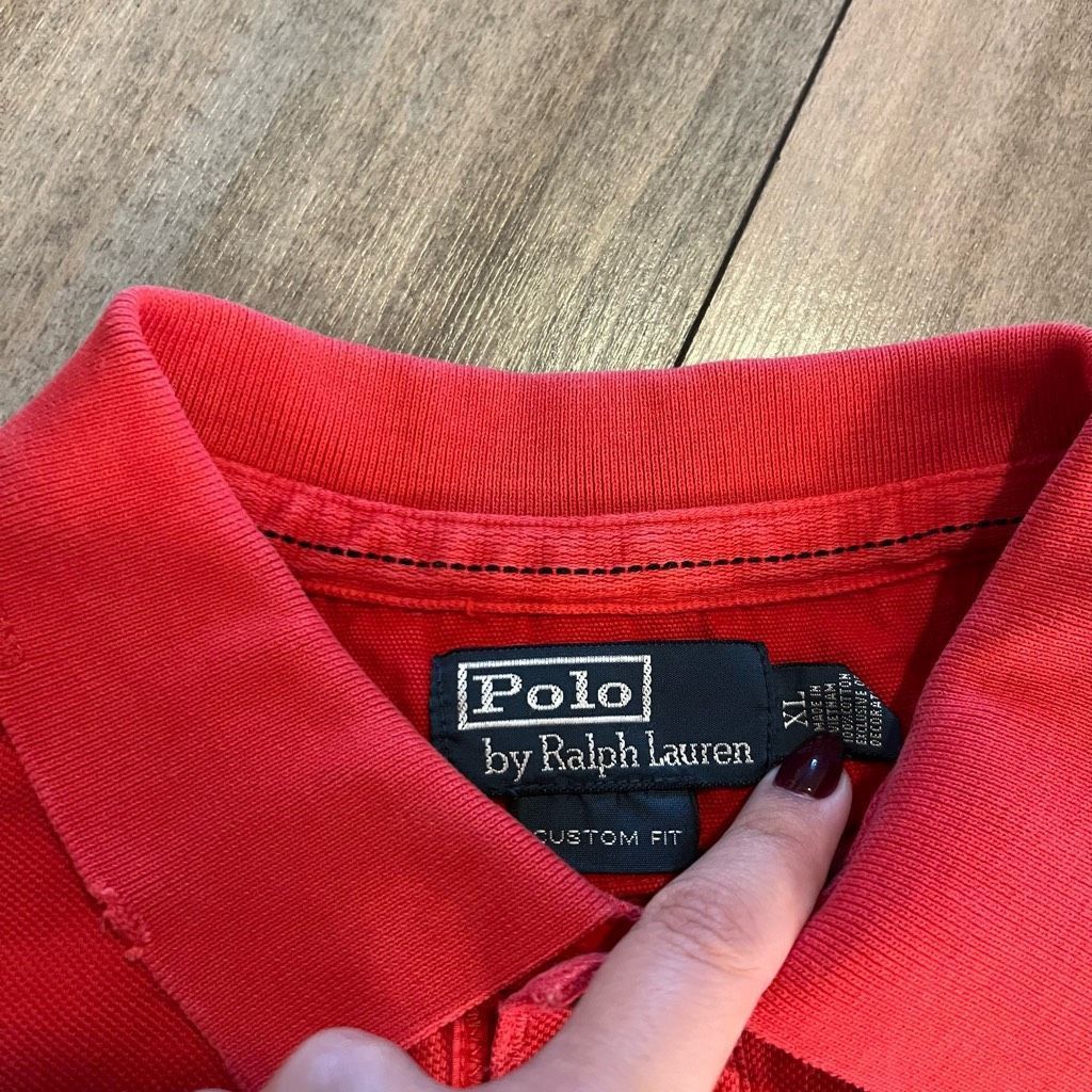 Polo Ralph Lauren Polo Ralph Lauren Red Polo Shirt Men XL Bin L-48 Size US M / EU 48-50 / 2 - 3 Thumbnail