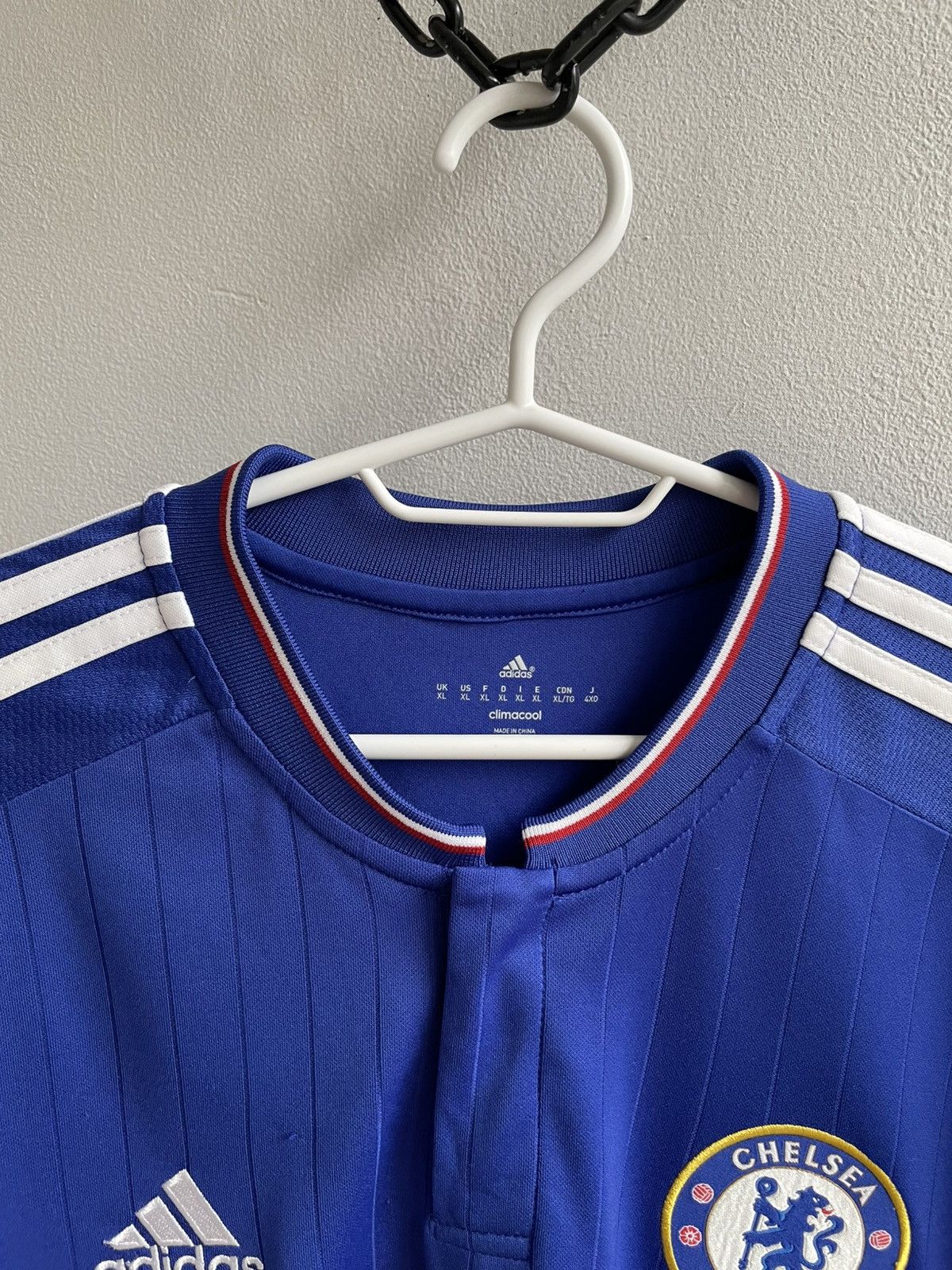 Vintage Chelsea 2015 2016 Home Football Shirt Soccer Jersey Adidas Size US XL / EU 56 / 4 - 12 Thumbnail
