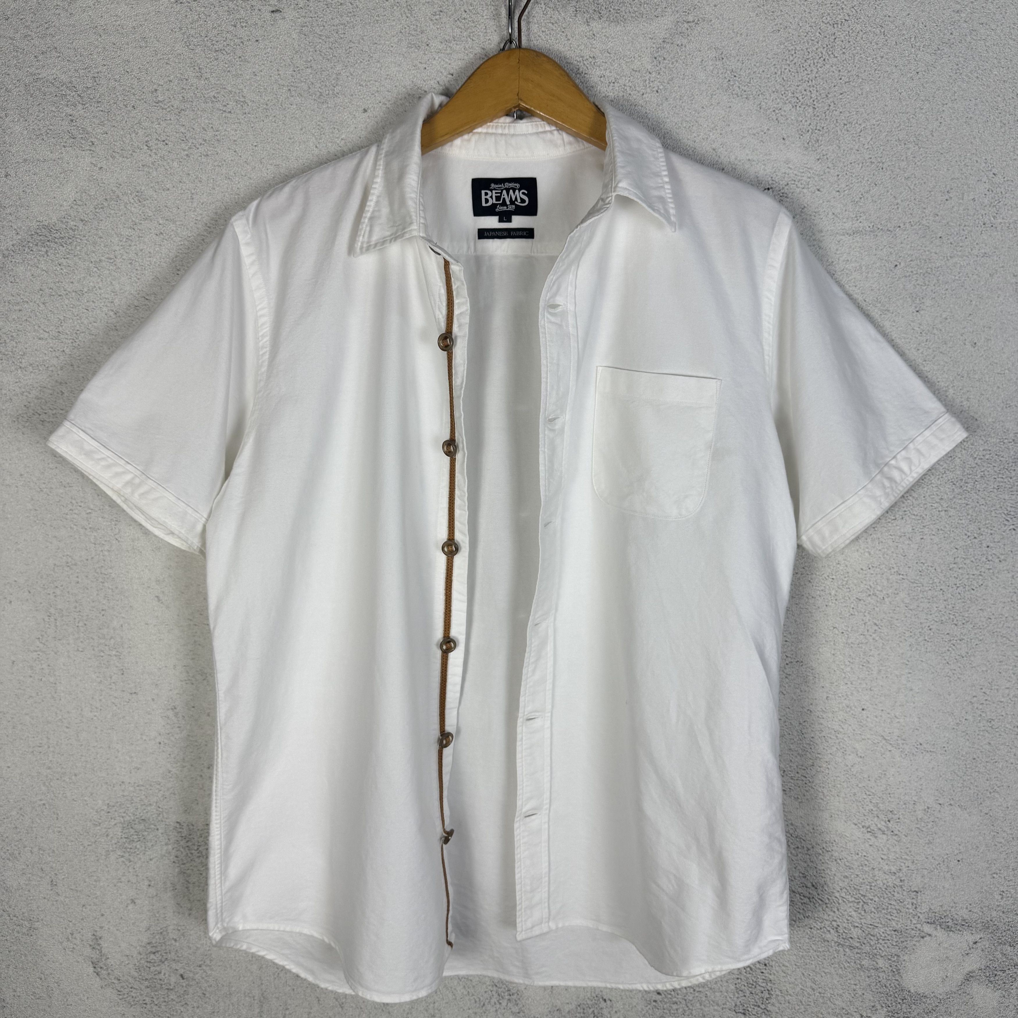 Beams Japan Beams Button Up Shirt Size US L / EU 52-54 / 3 - 1 Thumbnail