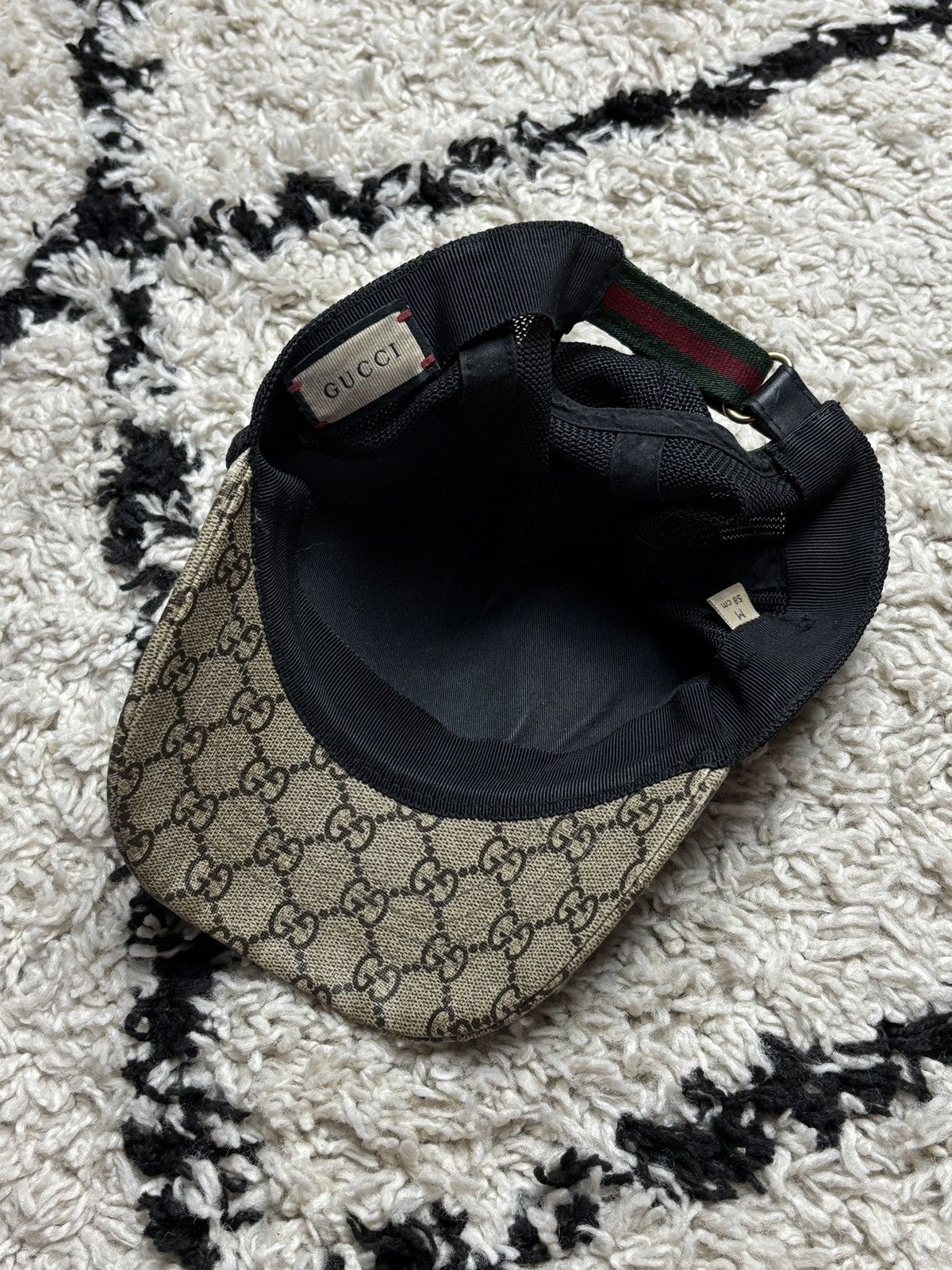 Gucci Gucci Monogram Tiger Trucker Hat GG Cap Size 34 - 6 Thumbnail