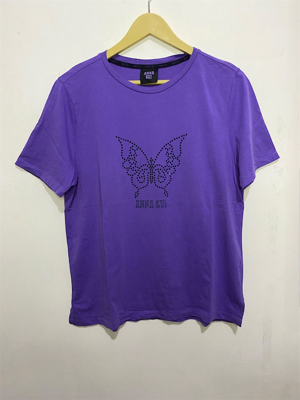 Designer × If Six Was Nine × Japanese Brand Vintage ANNA SUI Butterfly Logo Size US L / EU 52-54 / 3 - 1 Thumbnail