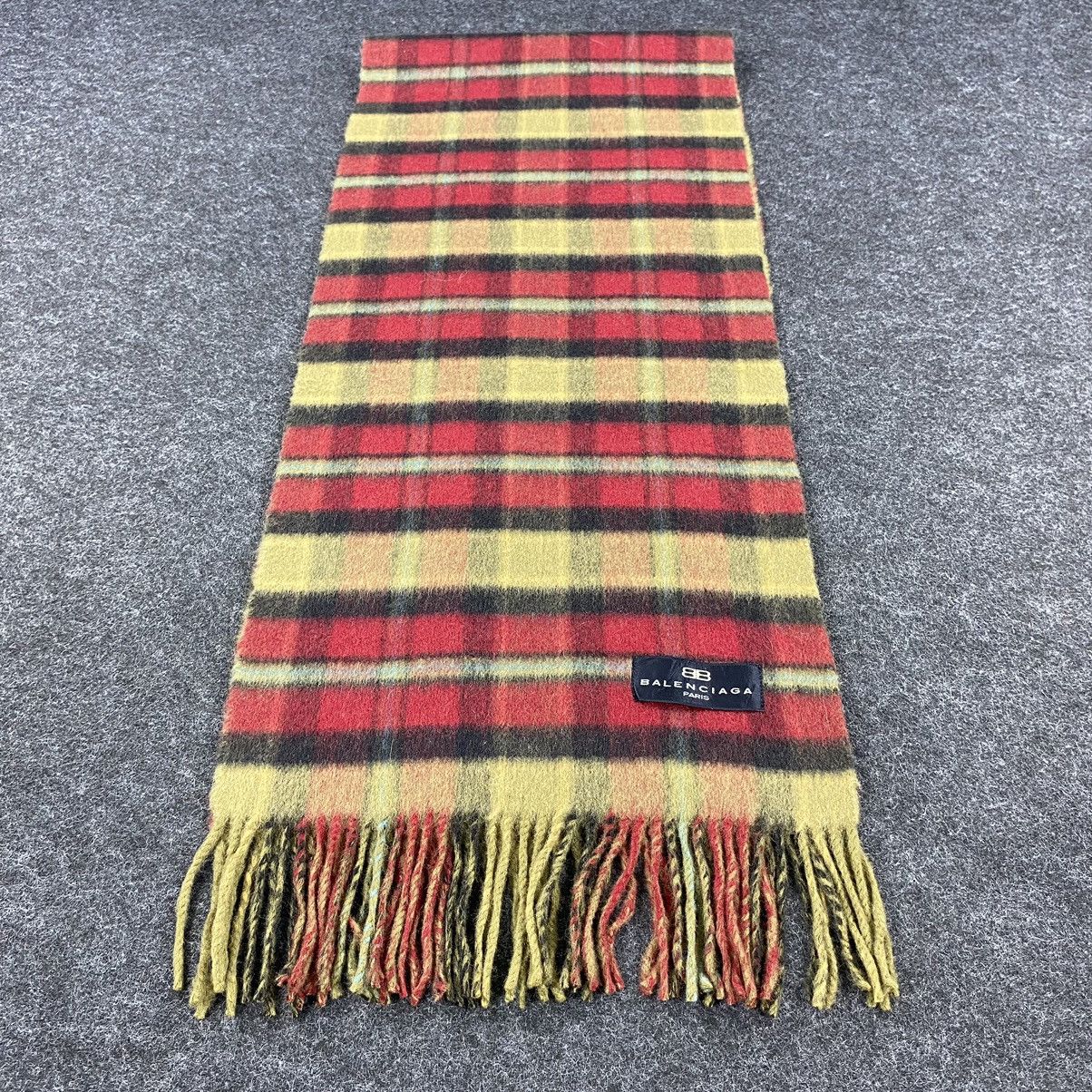 Balenciaga × Vintage Balenciaga Scarf # Muffler # Neckwear # D281 Size ONE SIZE - 1 Thumbnail
