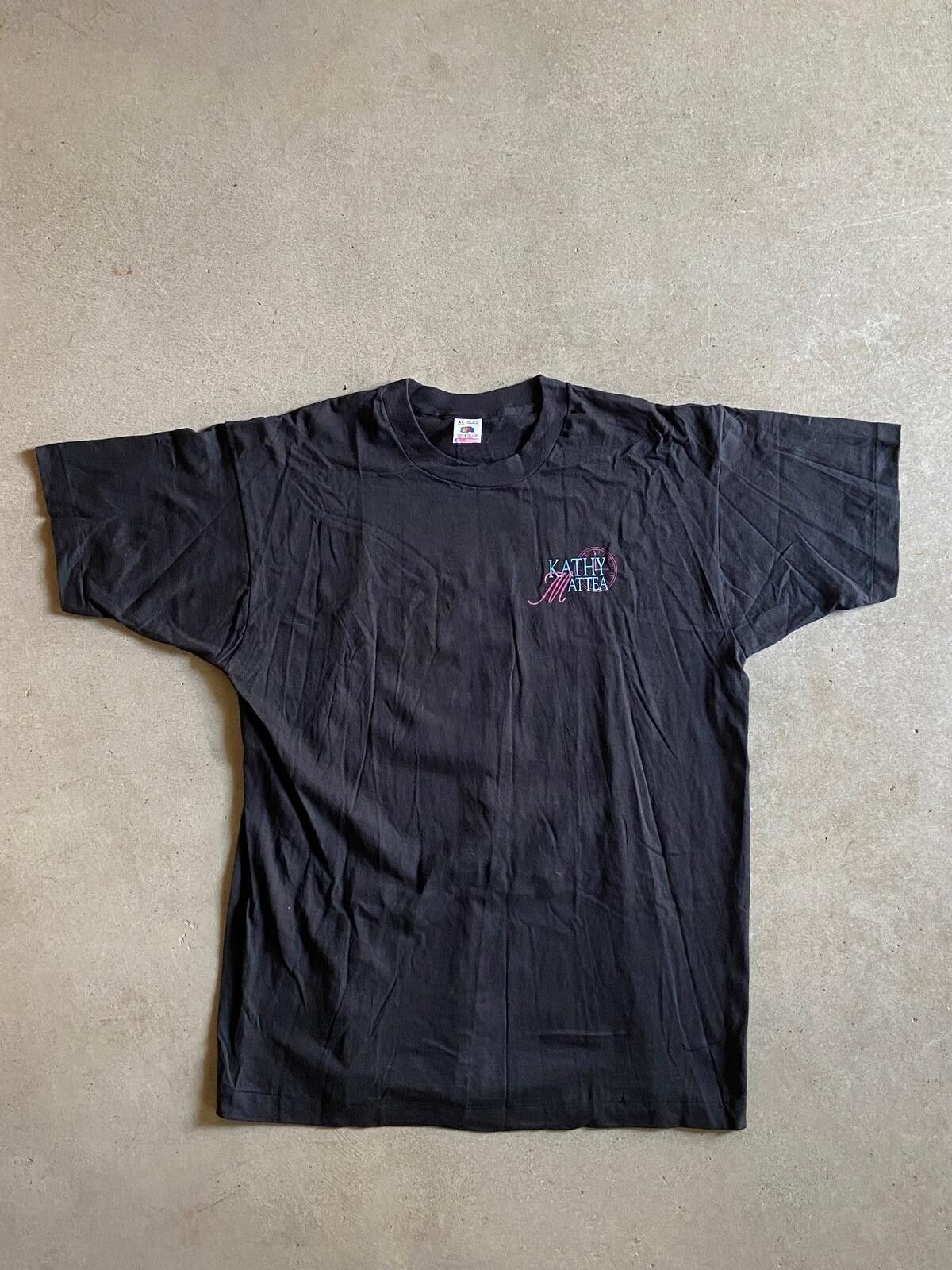 Fruit Of The Loom VTG Kathy Mattea "Lonesome Standard Time" Tee Sz XL Size US XL / EU 56 / 4 - 2 Thumbnail