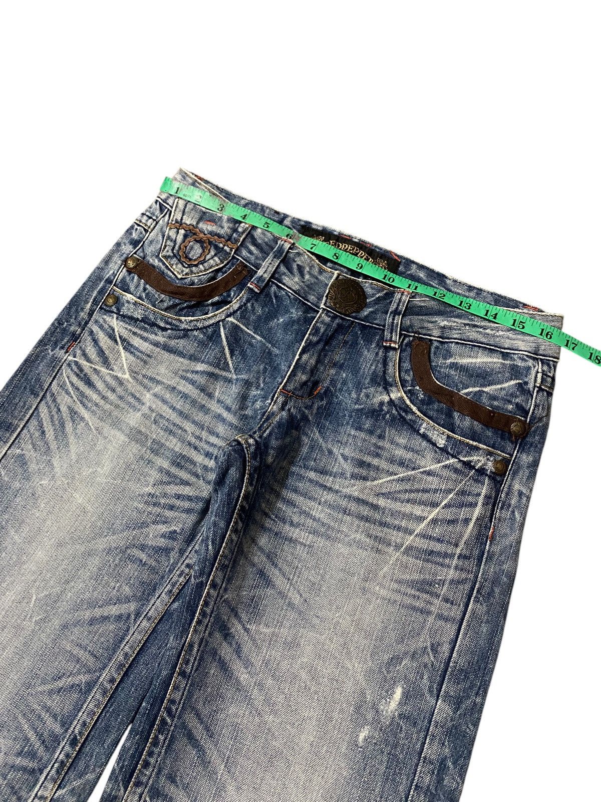 Other Red Pepper Red Label Low Waist Baggy Jeans Size US 32 / EU 48 - 4 Thumbnail